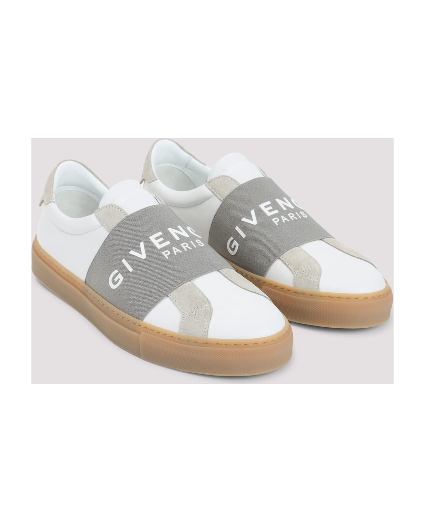 Givenchy Low Top Sneakers - White Grey