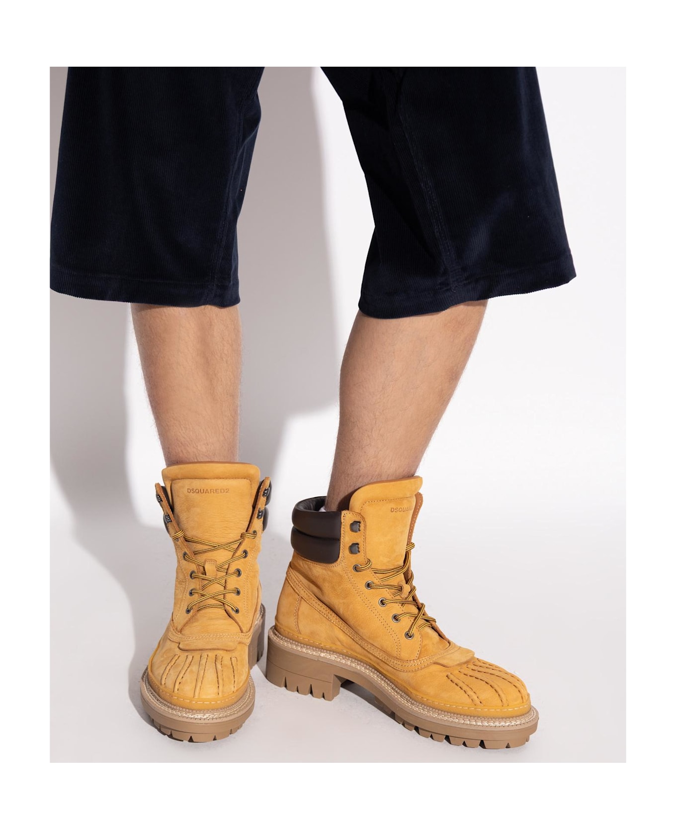 Dsquared2 Suede Lace-up Boots