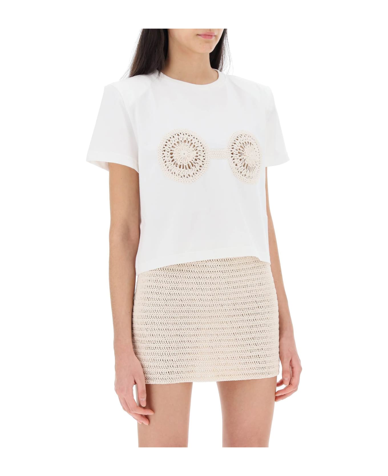 Magda Butrym 
01
 T-shirt - WHITE (White)