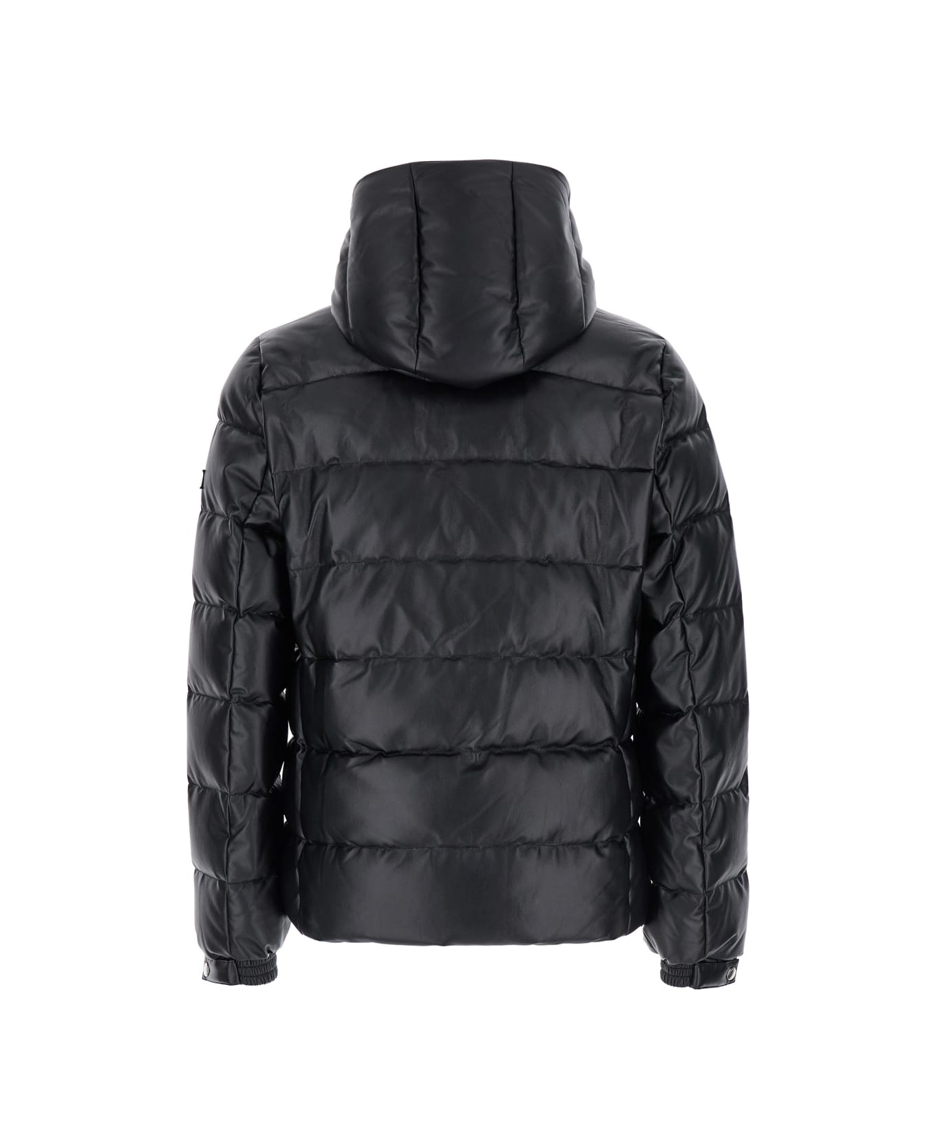 TATRAS 'ruisun' Black Quilted Down Jacket With Detachable Hood In Tech Fabric Man - Black