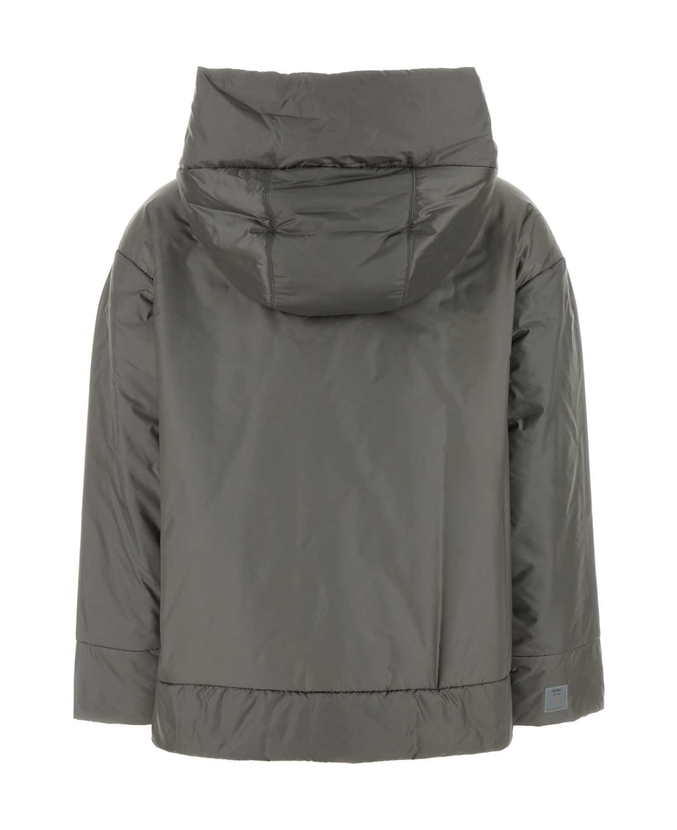 Max Mara The Cube Dark Grey Polyester Daria Padded Jacket - ANTRACITE