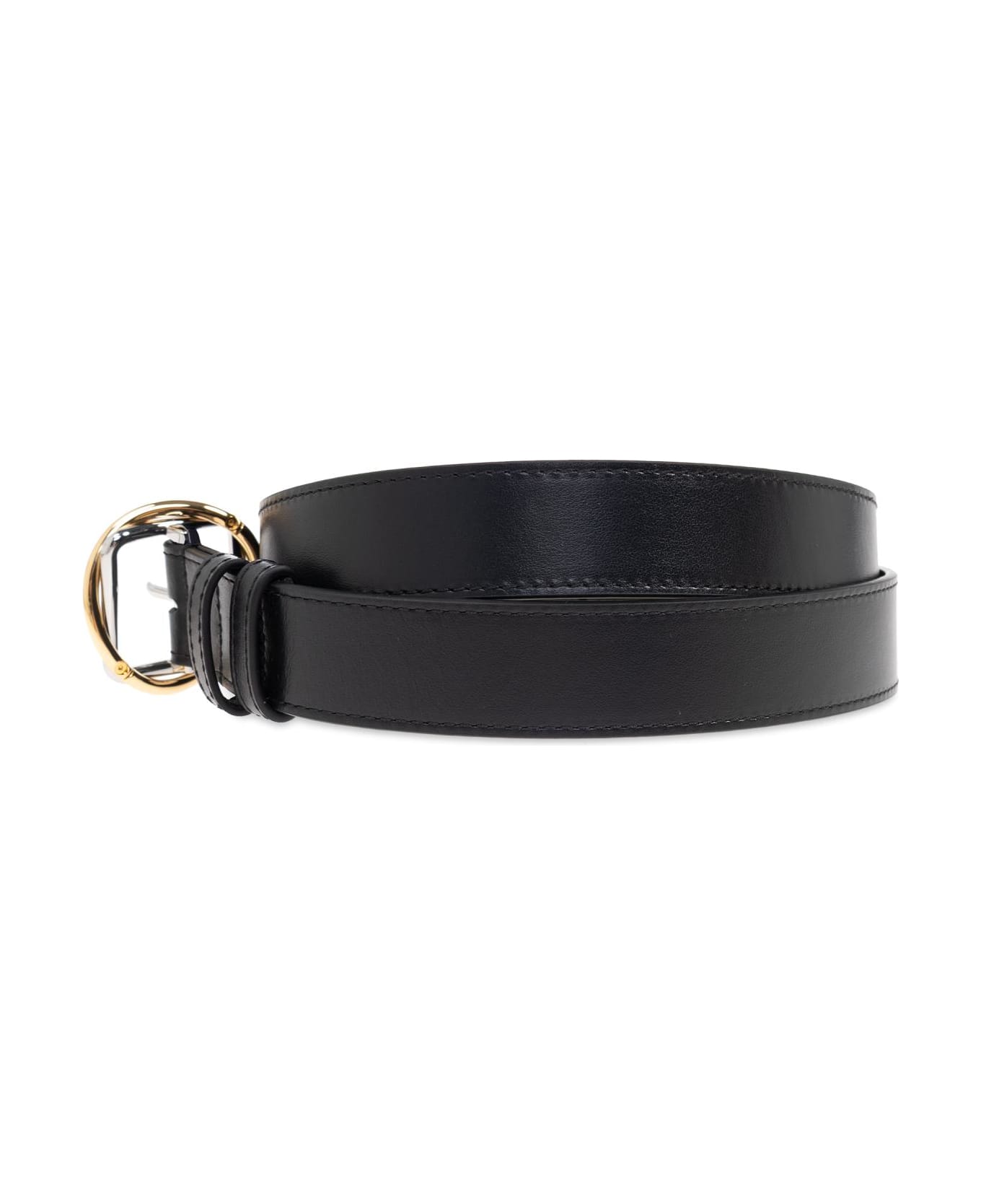 Jacquemus Leather Belt - BLACK
