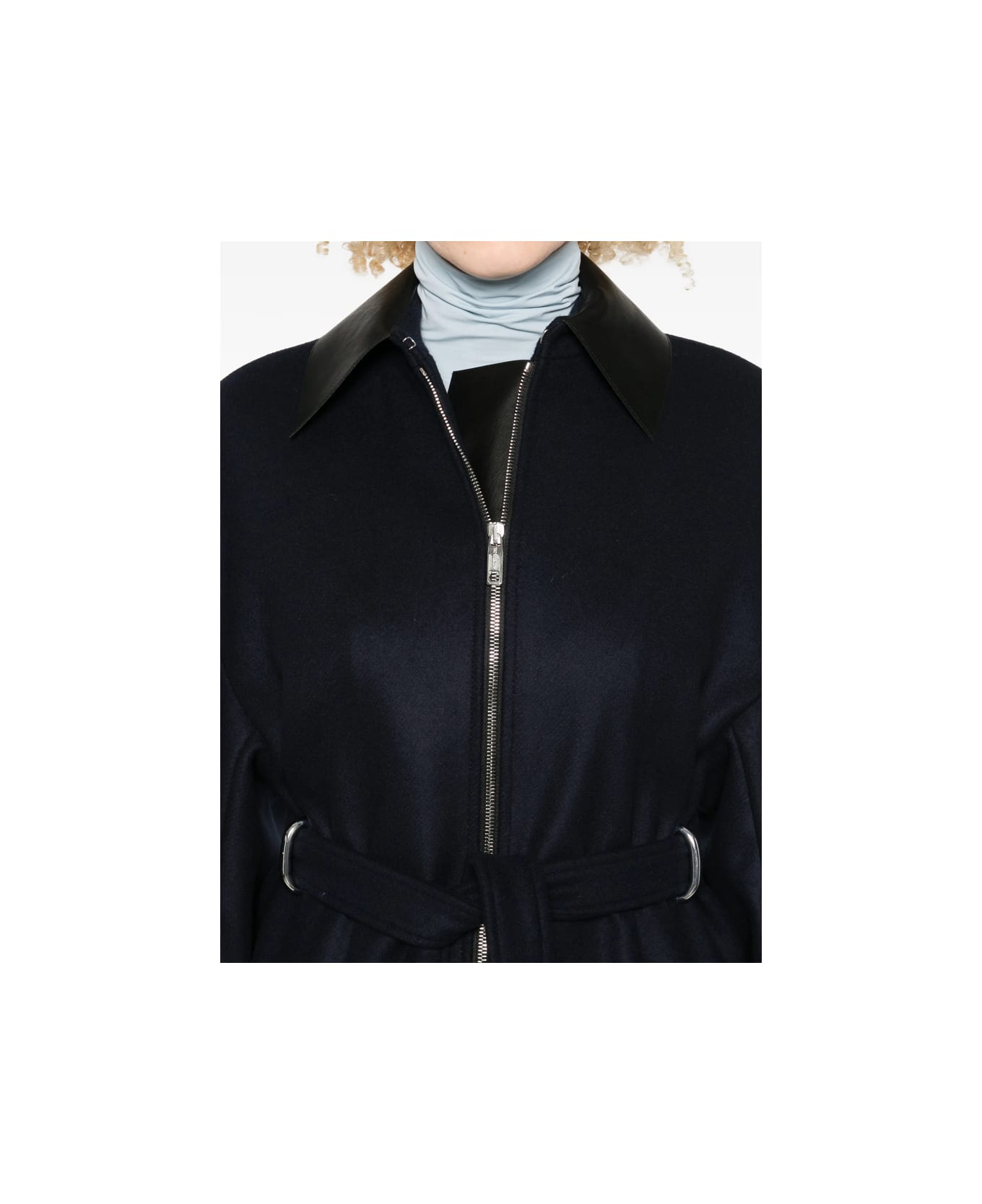 SportMax Coat - BLACK