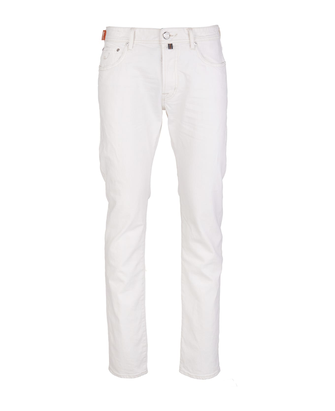 Jacob Cohen Man White Bard Ltd Jeans Jacob Cohen - WHITE デニム
