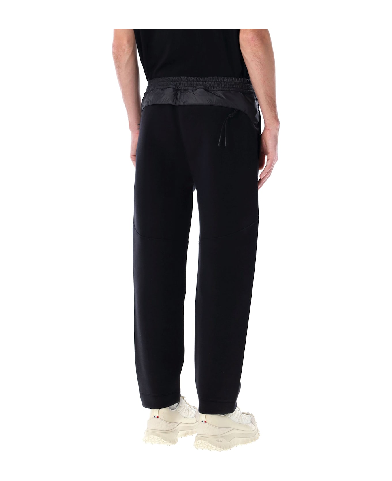 Moncler Sweat Bottoms - BLACK
