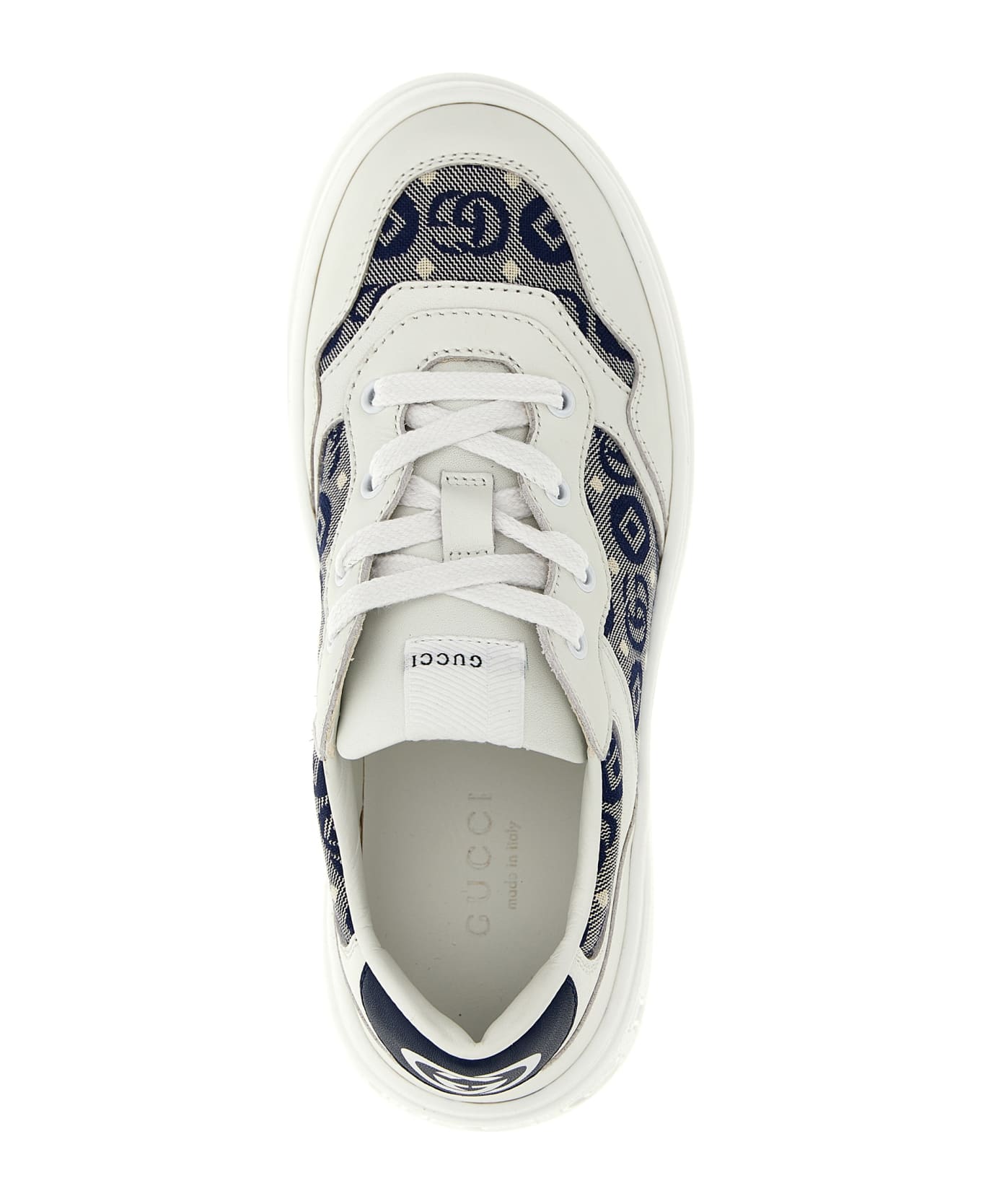 Gucci 'doppia Gg' Sneakers - WHITE
