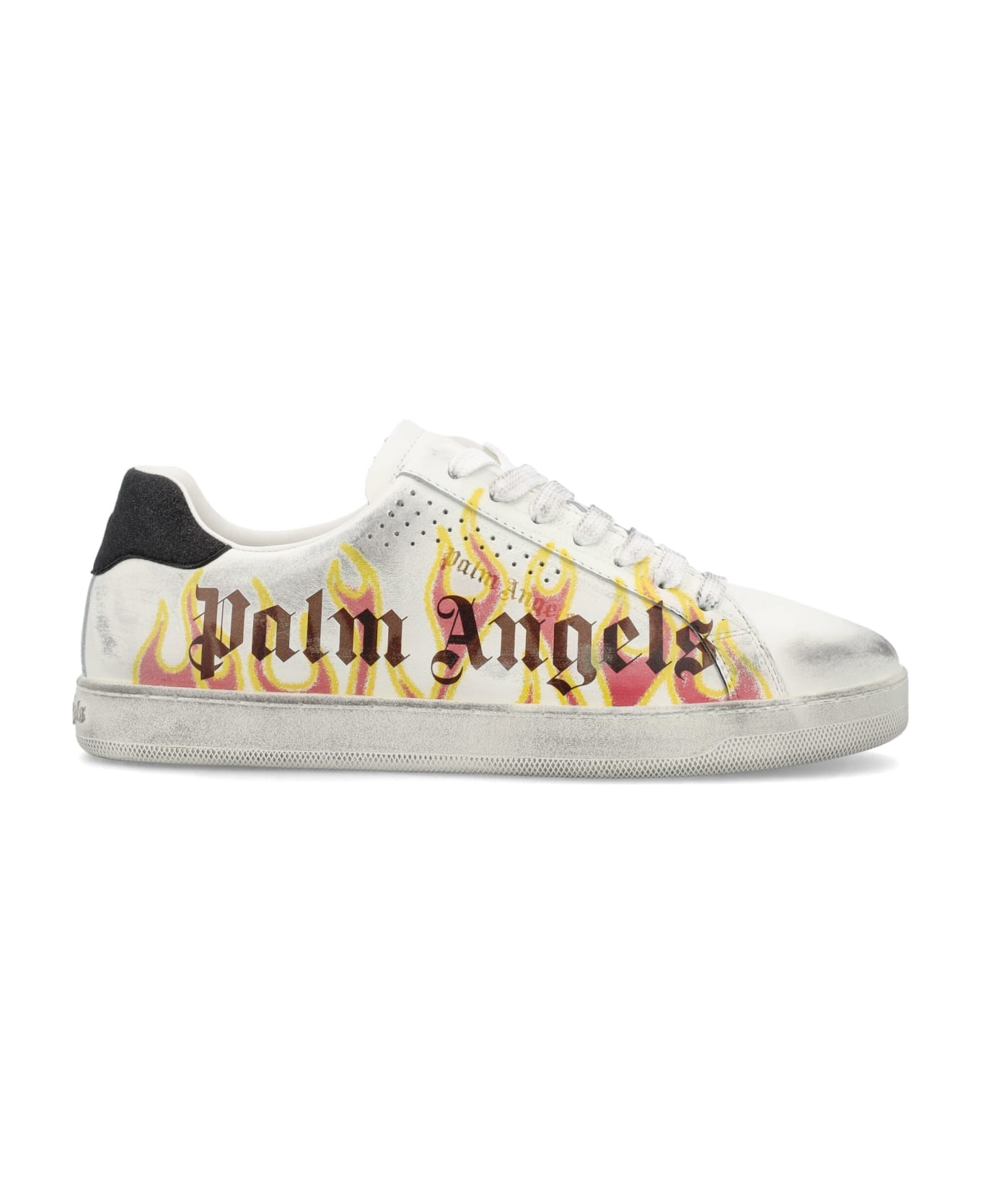 Palm Angels Palm One Sprayprint Sneakers - Bianco