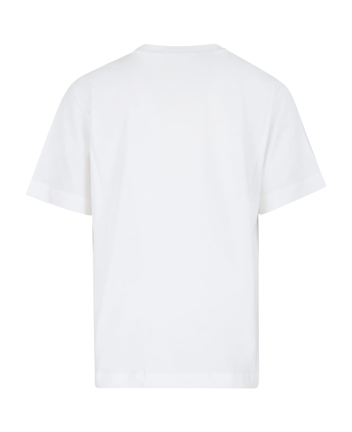 Etro Ivory T-shirt For Girl With Pegasus - Ivory
