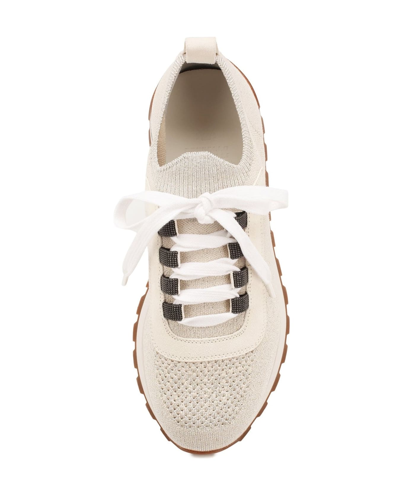 Brunello Cucinelli Lace-up Sneakers - Beige スニーカー