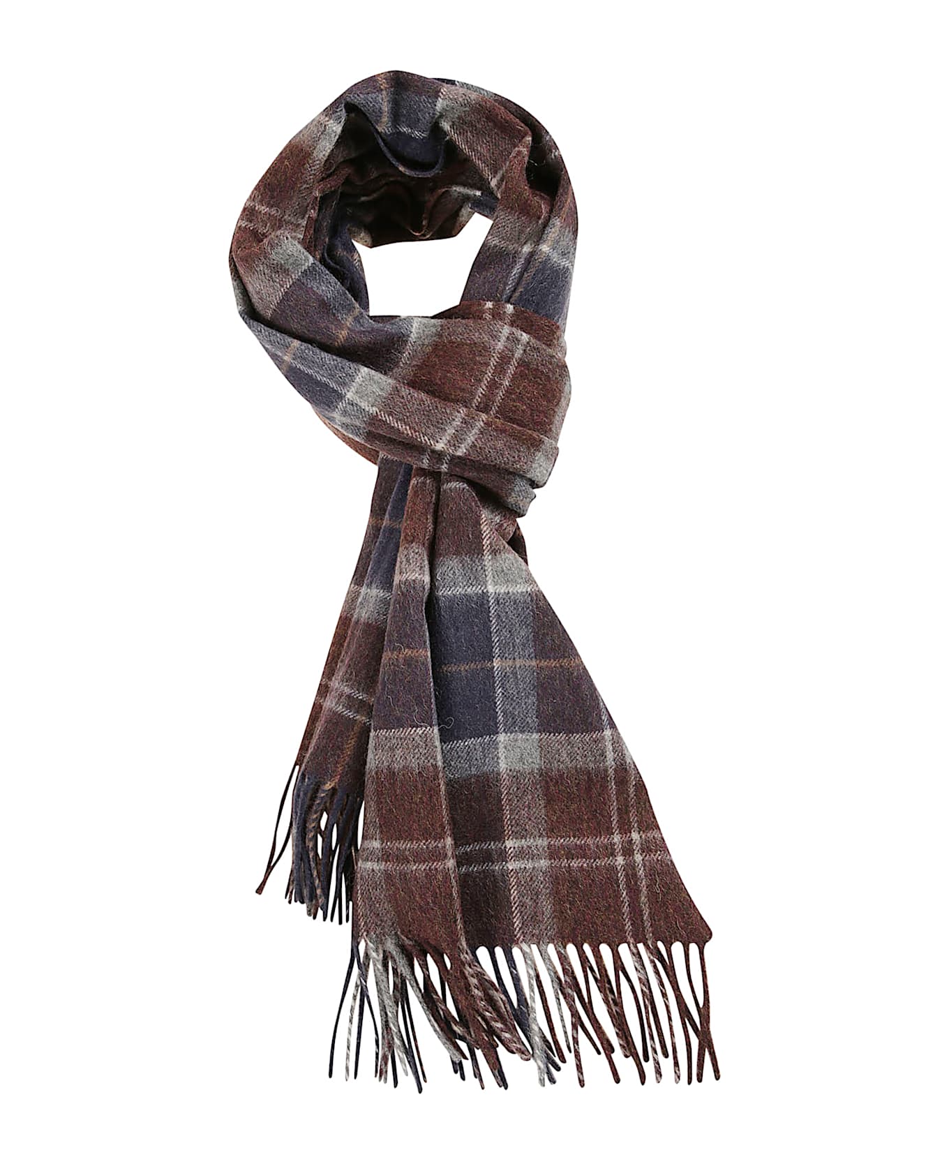 Barbour Checkered Scarf - MIDNIGHT OAK TARTAN