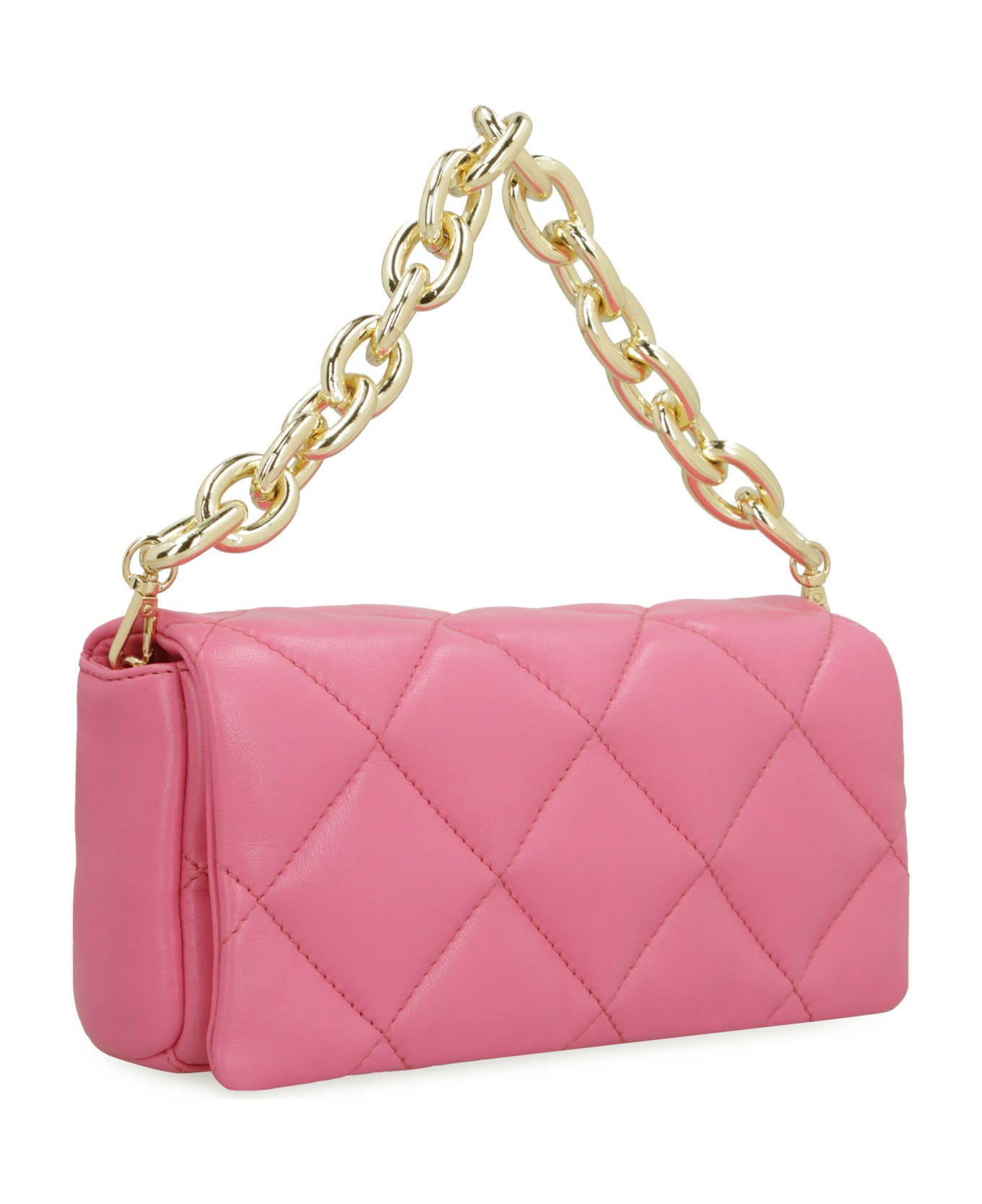 STAND STUDIO Hera Quilted Leather Bag - Fuchsia