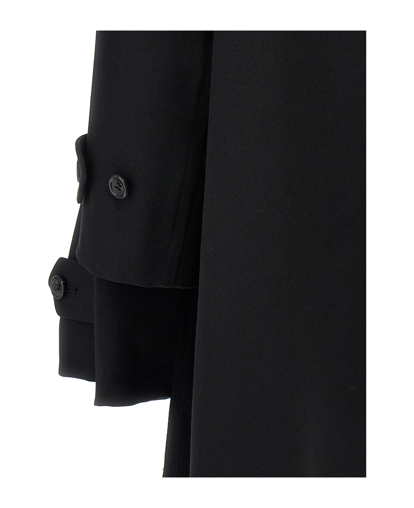 Comme des Garçons Double-breasted Coat 4 Sleeves - Black  