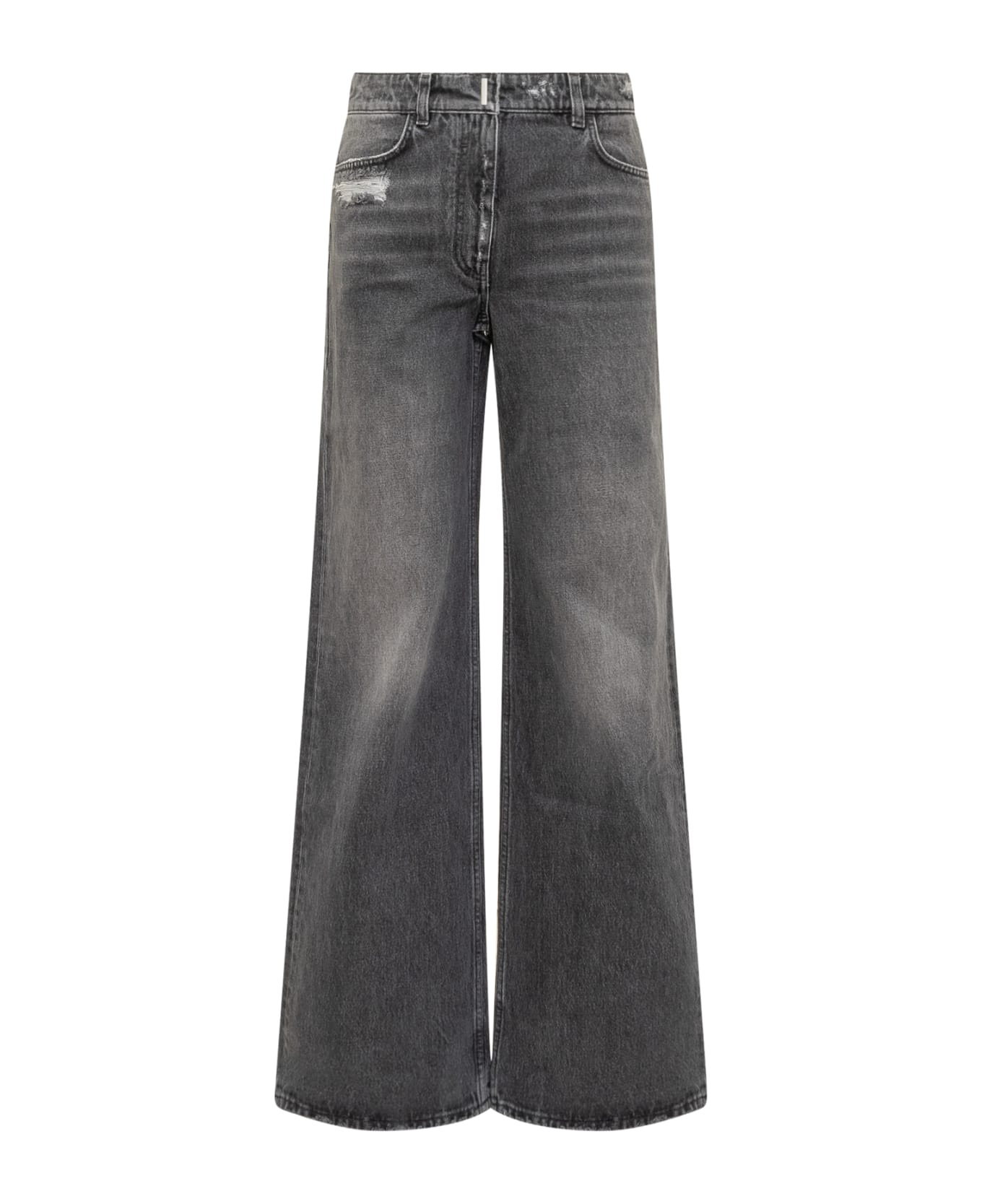 Givenchy Oversized Jeans In Denim - Black