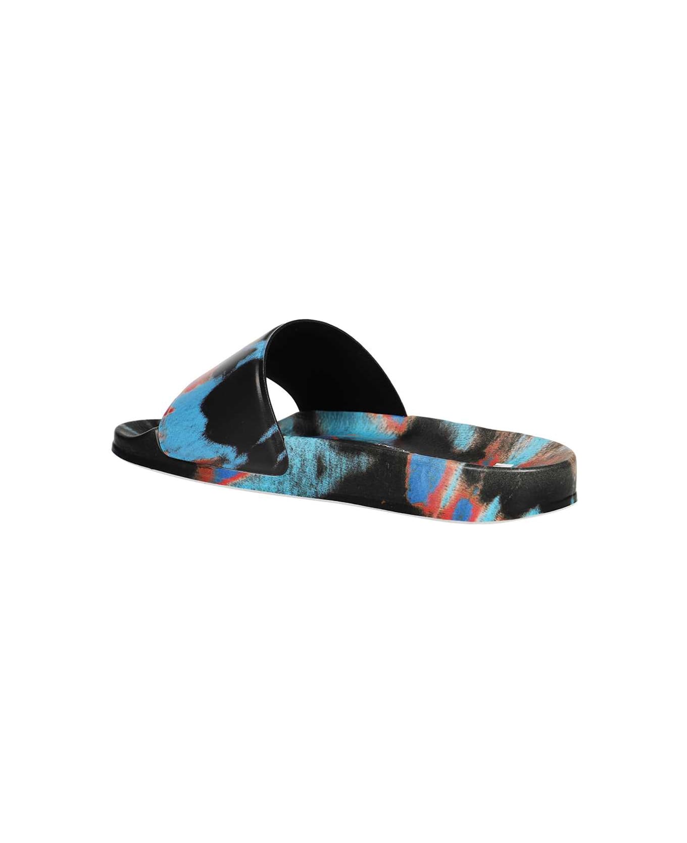 MSGM Slides With Logo - Multicolor