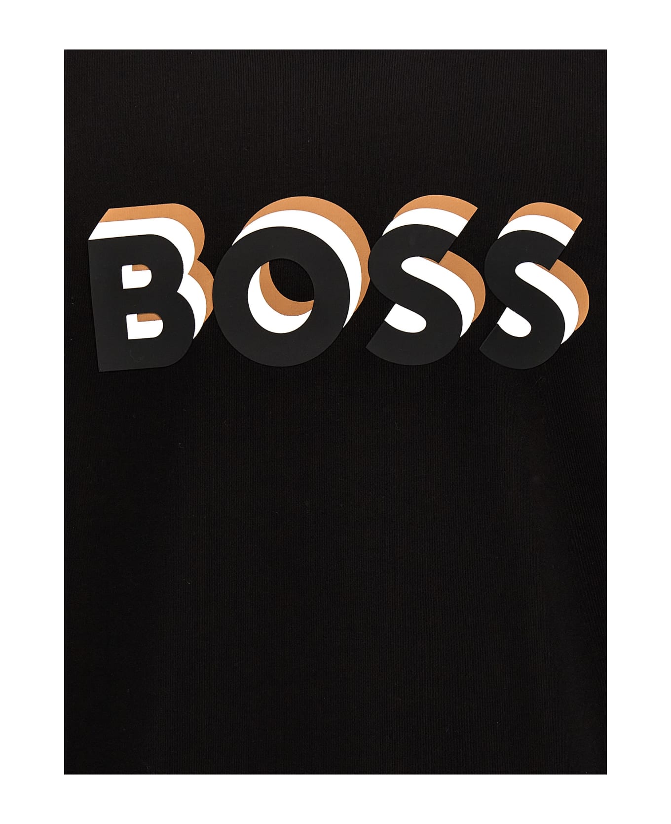 Hugo Boss Logo Sweatshirt - BLACK