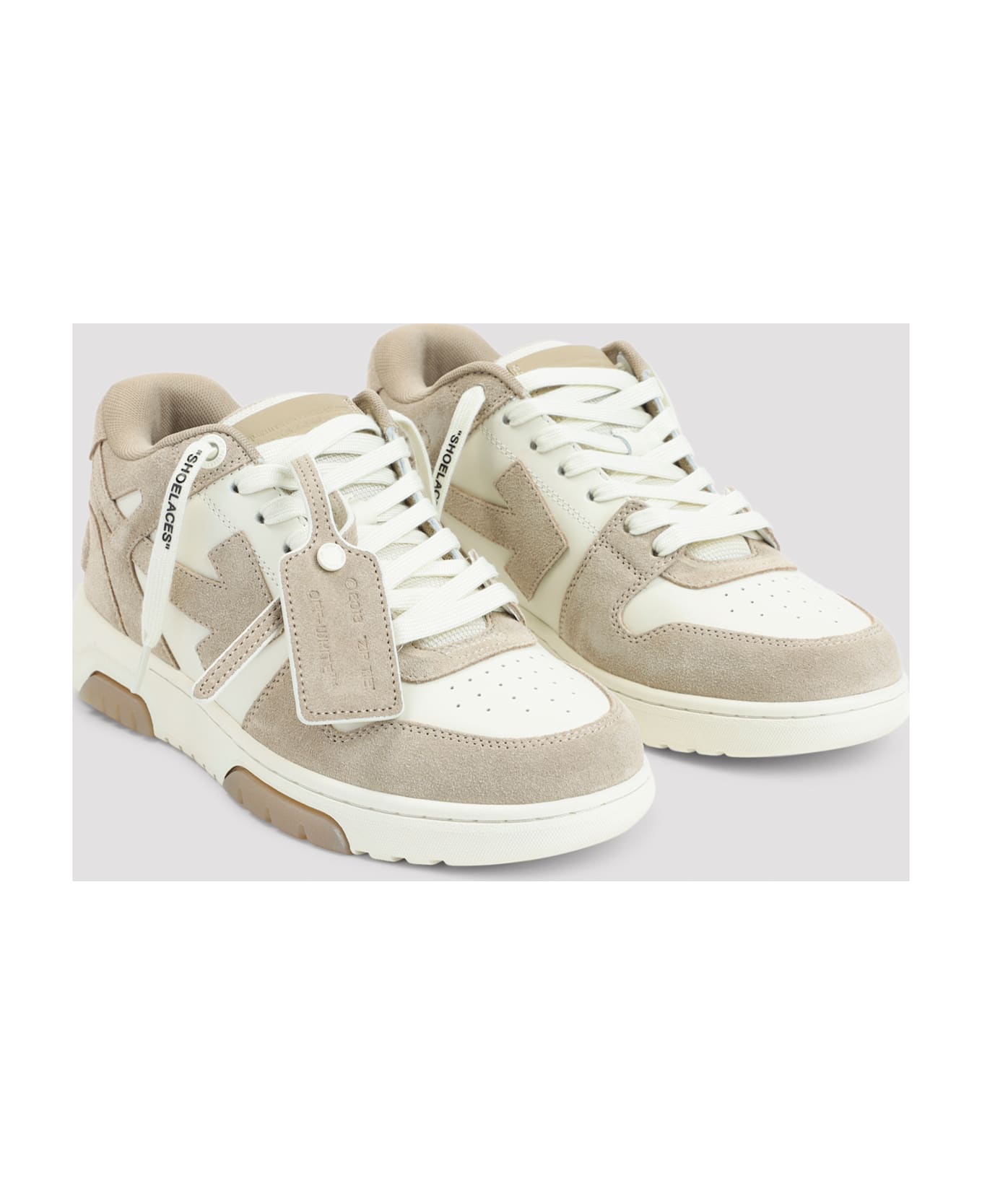 Off-White Out Of Office Sneakers - Beige Br