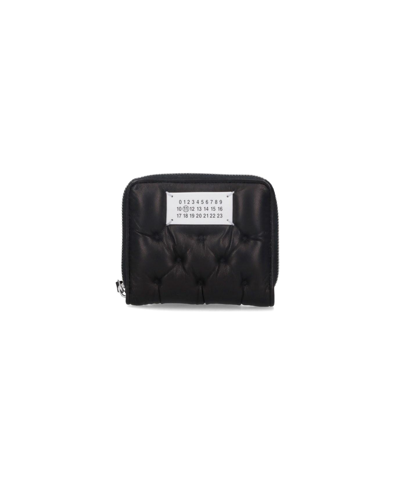 Maison Margiela 'glam Slam' Zip Wallet - BROWN