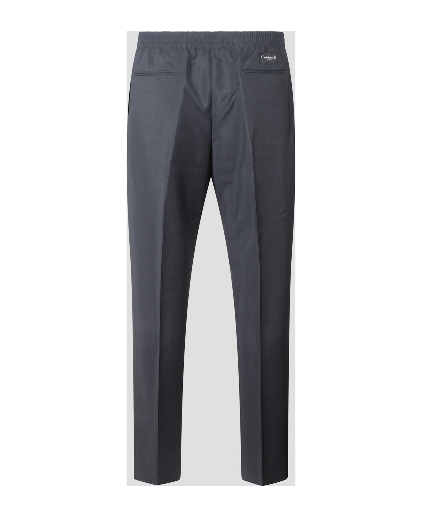 Dior Straight Leg Trousers - Grey