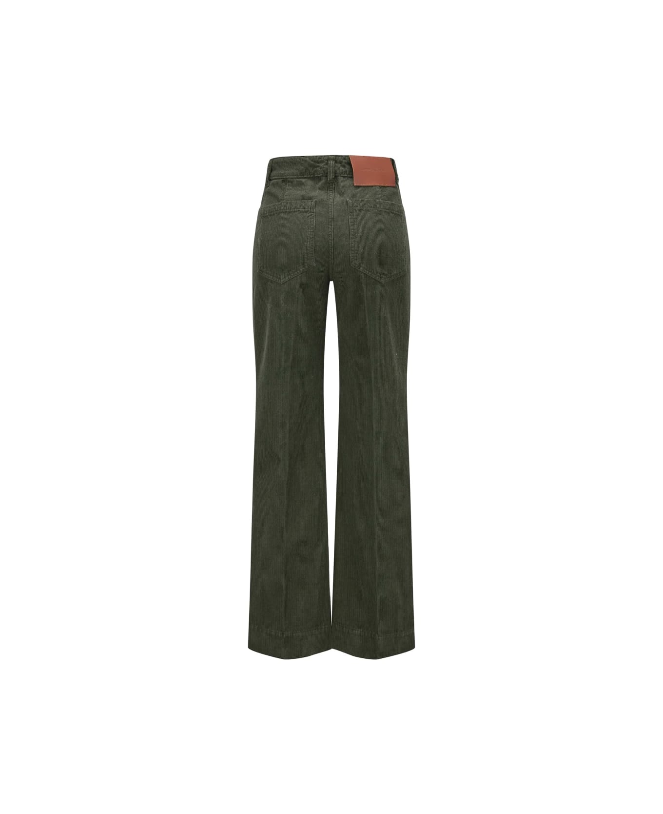 Victoria Beckham Pants "alina" - GREEN