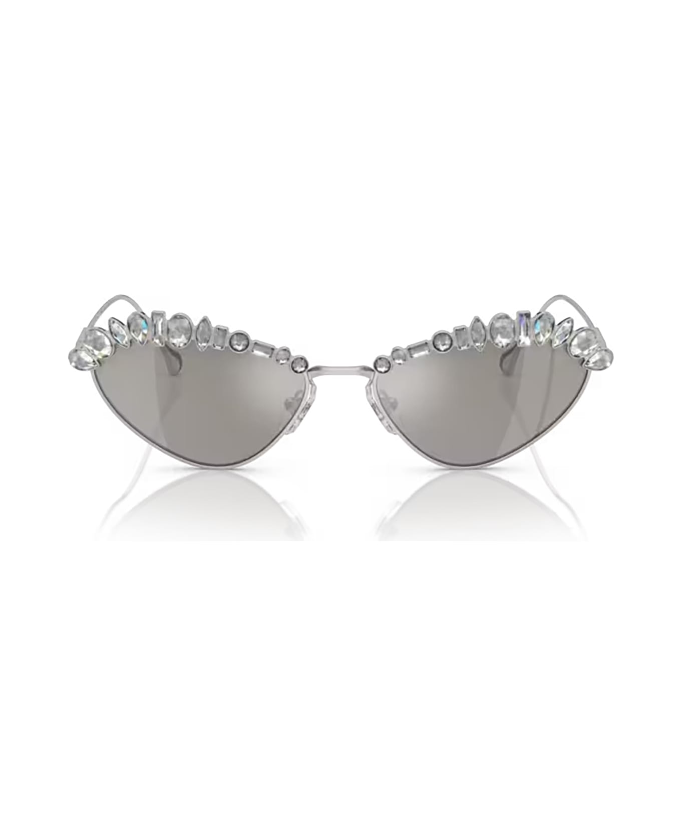 Swarovski Sk7009 Silver Sunglasses - Silver サングラス