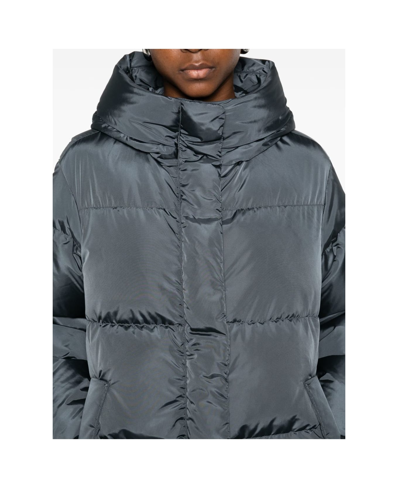 Lempelius Anu Midi Down Jacket - Grey