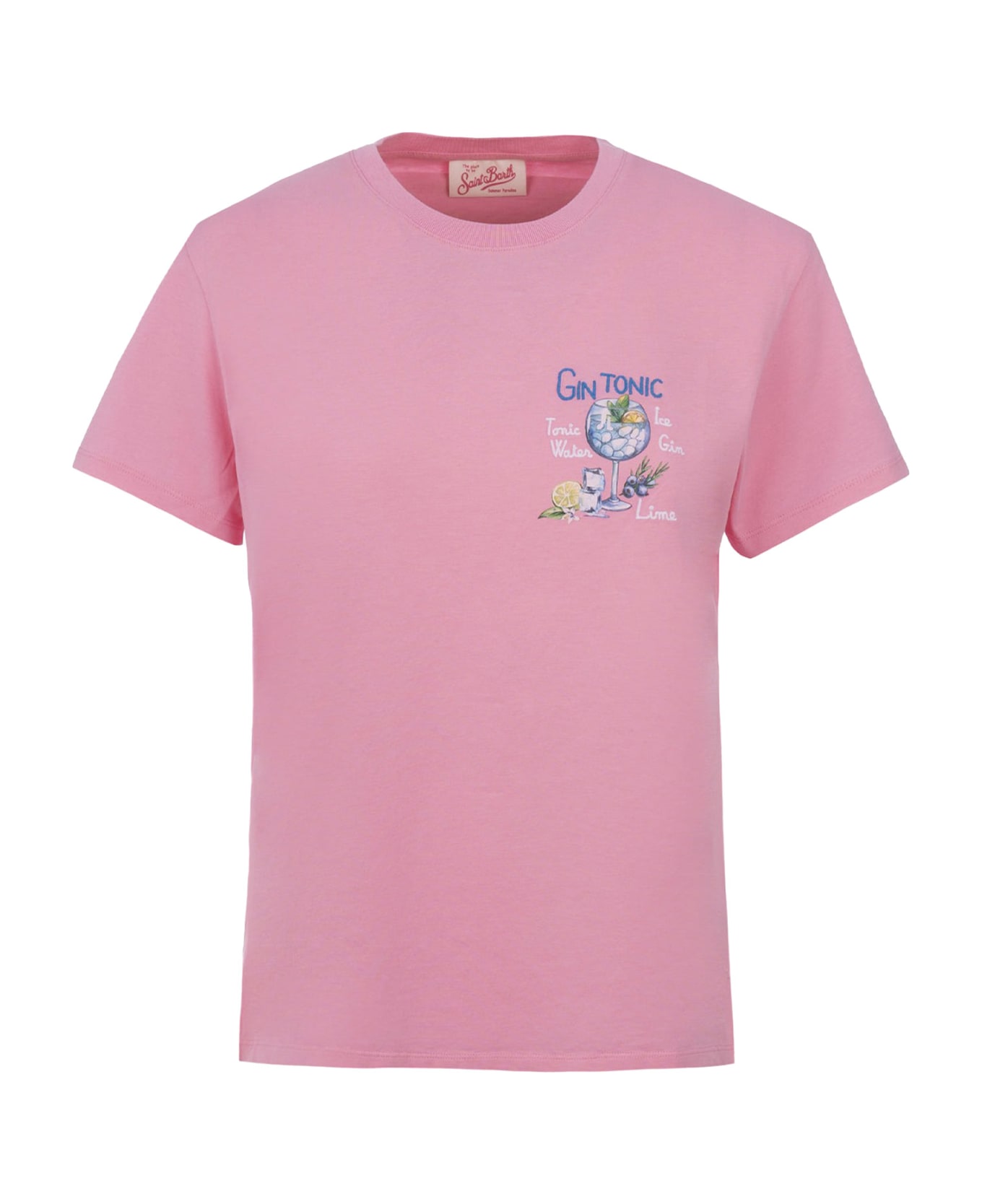 MC2 Saint Barth Gin Tonic Pink Men's T-shirt - ROSA シャツ