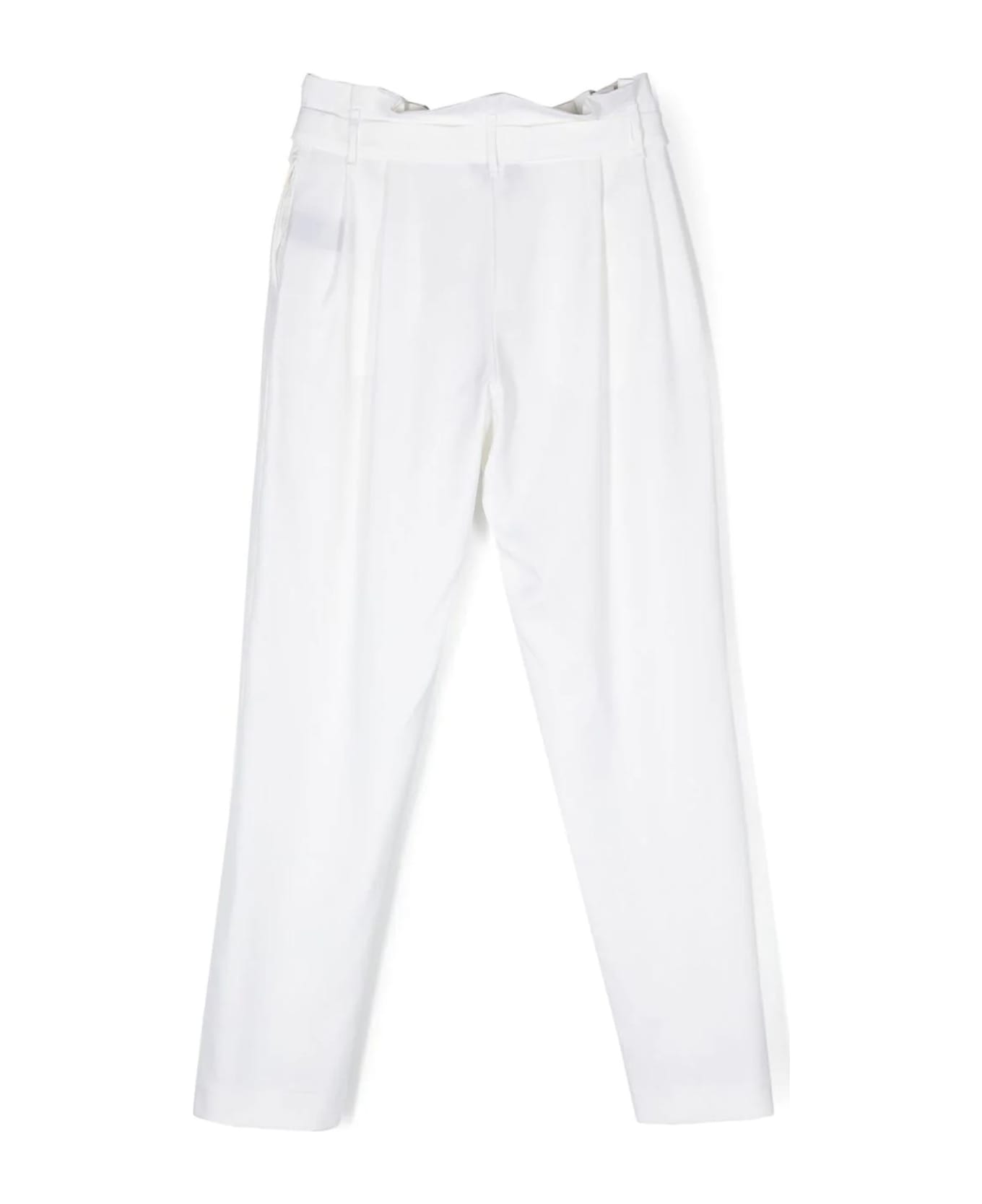 Balmain Trousers White - White
