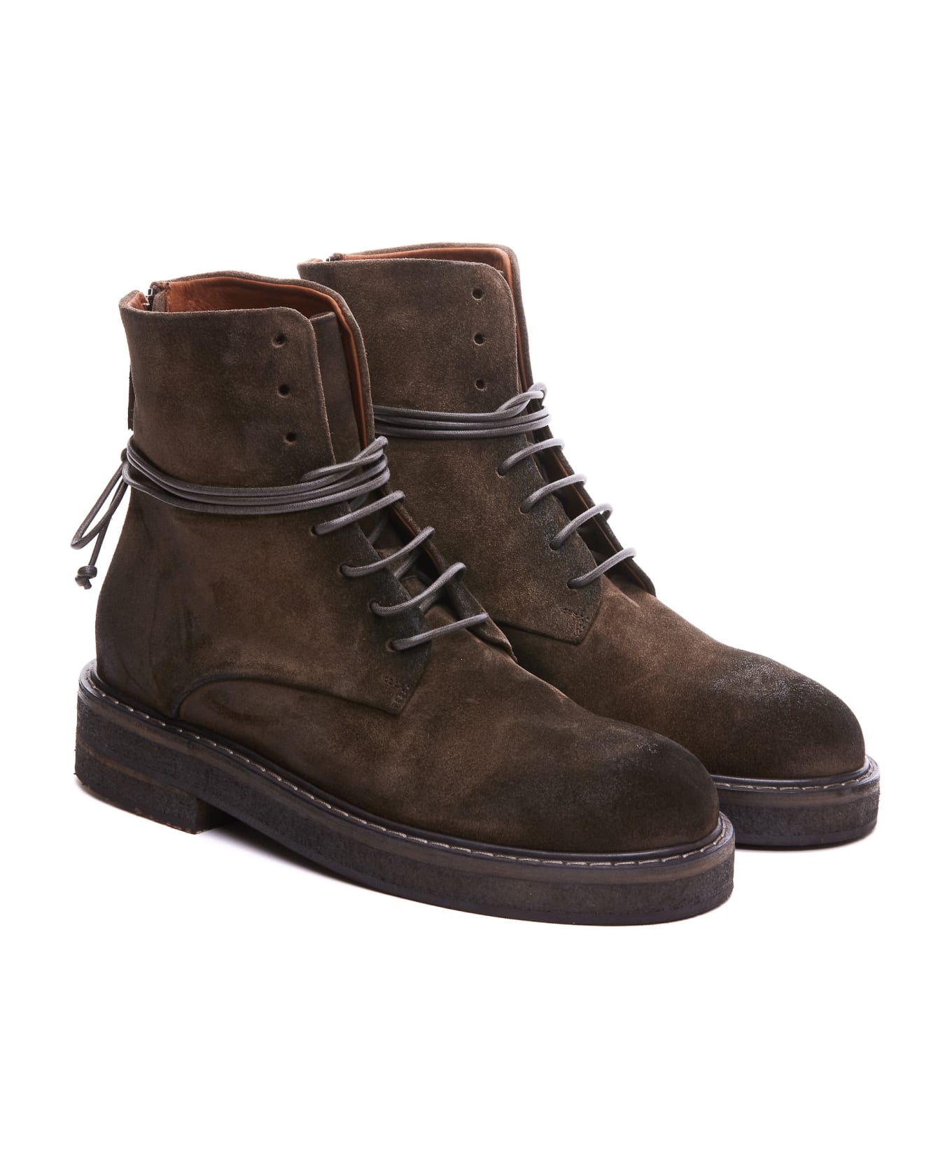 Marsell Parrucca Ankle Boots - Mud
