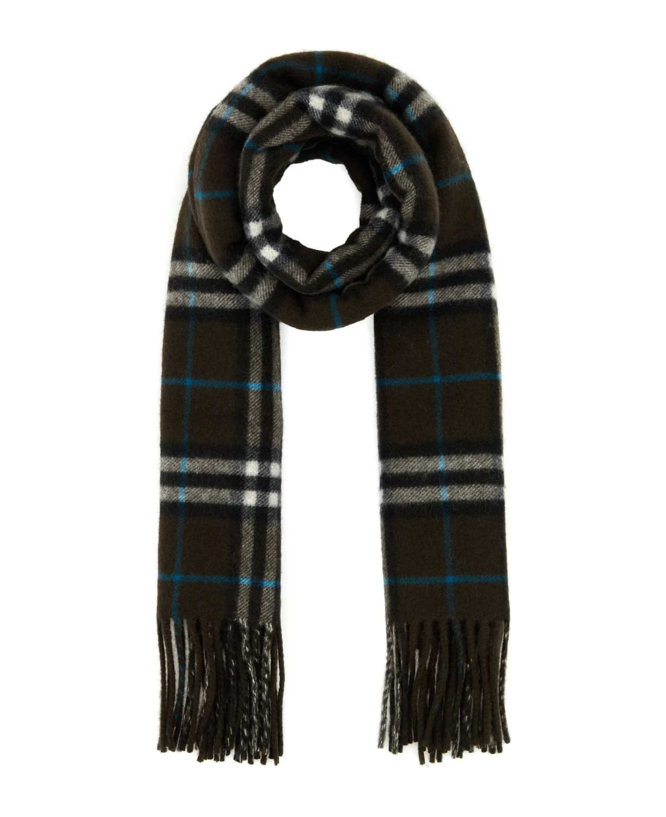 マフラー・ストール Burberry FW25 Embroidered cashmere scarf (8095702 B9719) Burberry Embroidered Cashmere Scarf | italist