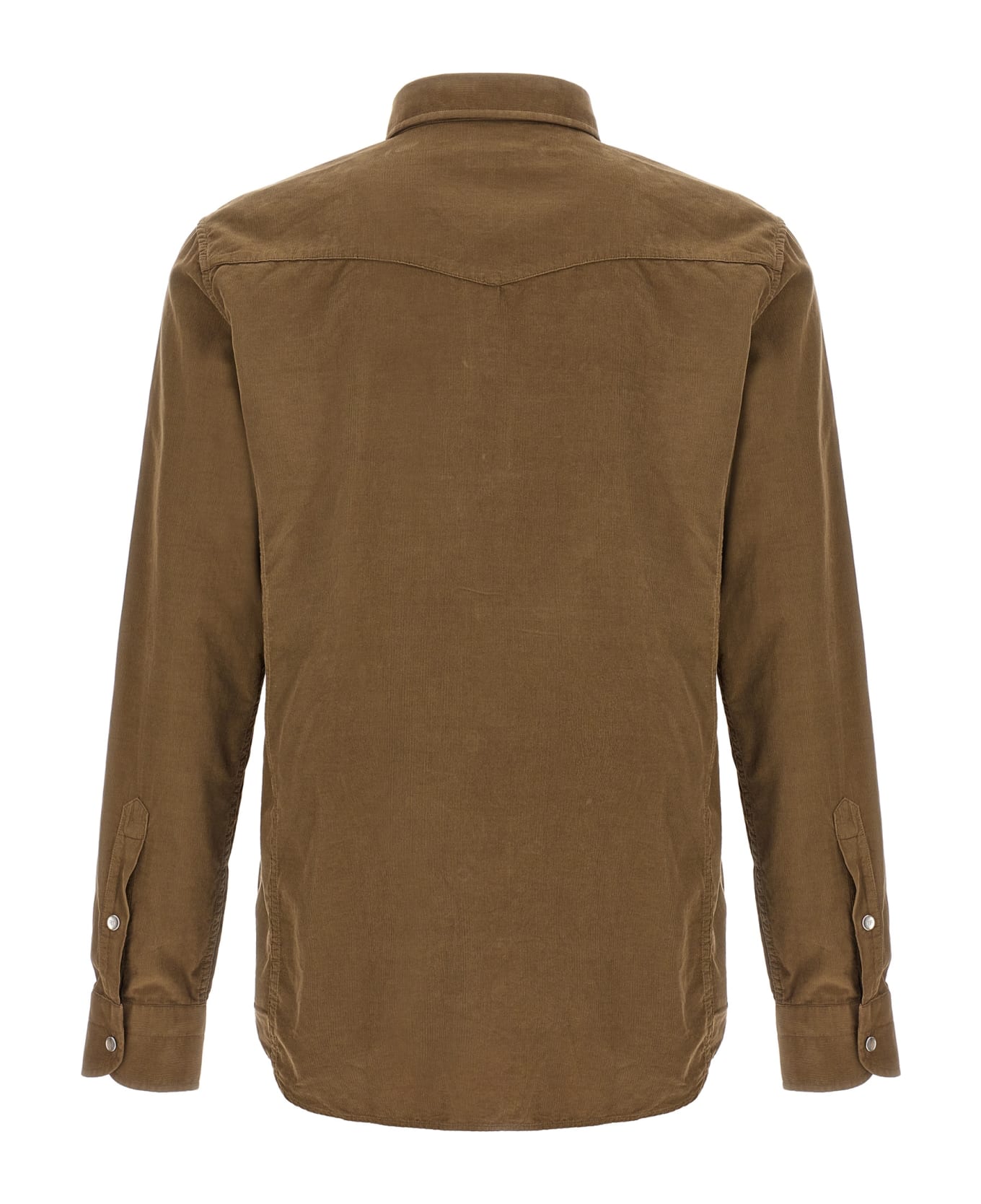 Tom Ford Corduroy Shirt - MOCHA