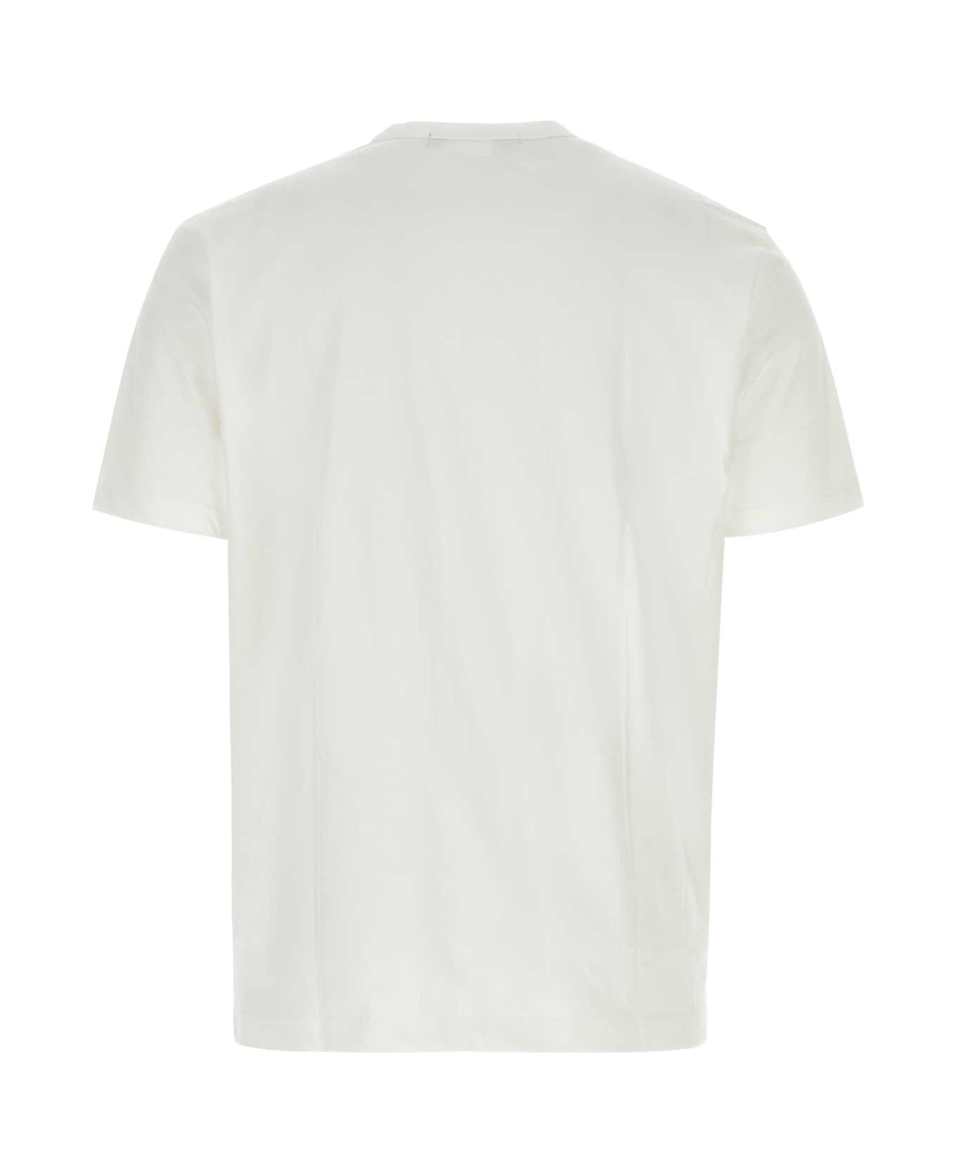 Junya Watanabe White Cotton T-shirt - WHITEWHTRE