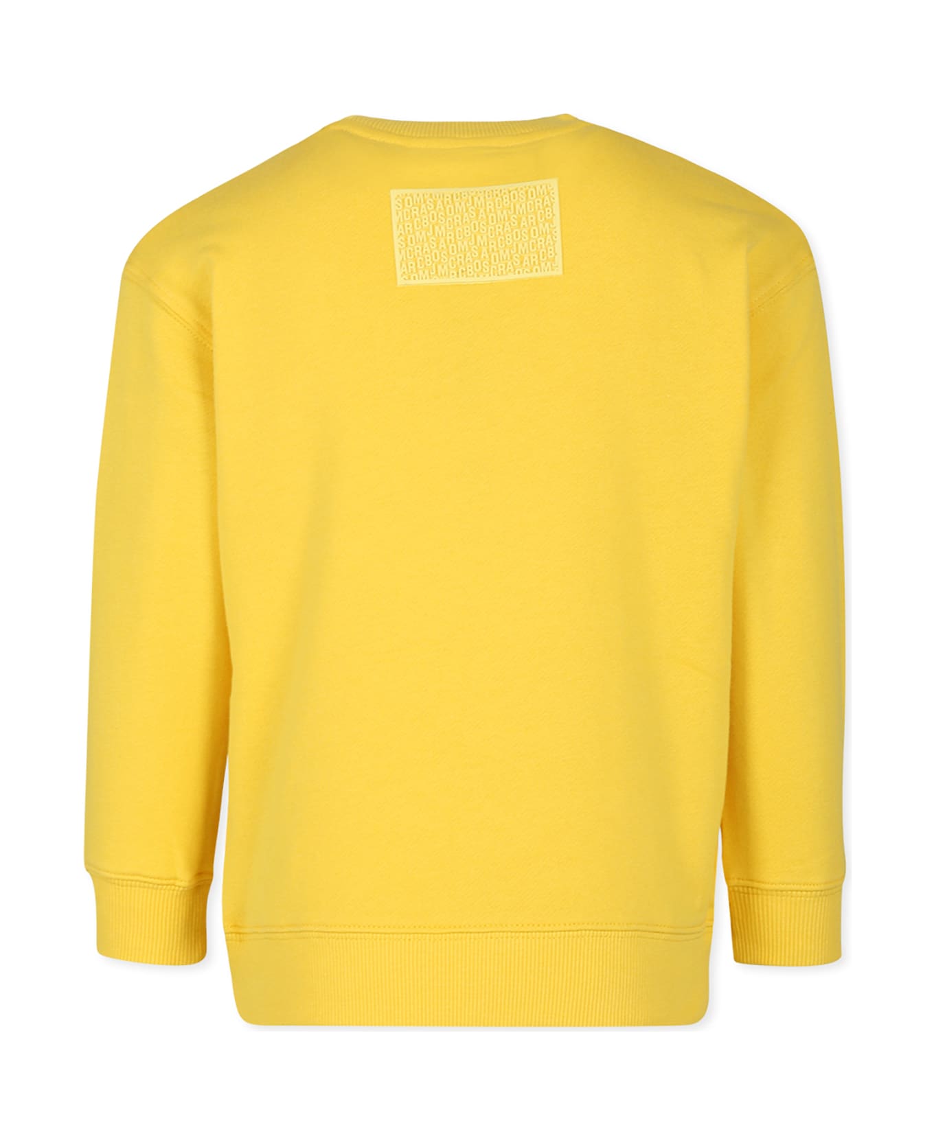 Marc Jacobs Yellow Sweatshirt For Kids With Logo - Yellow