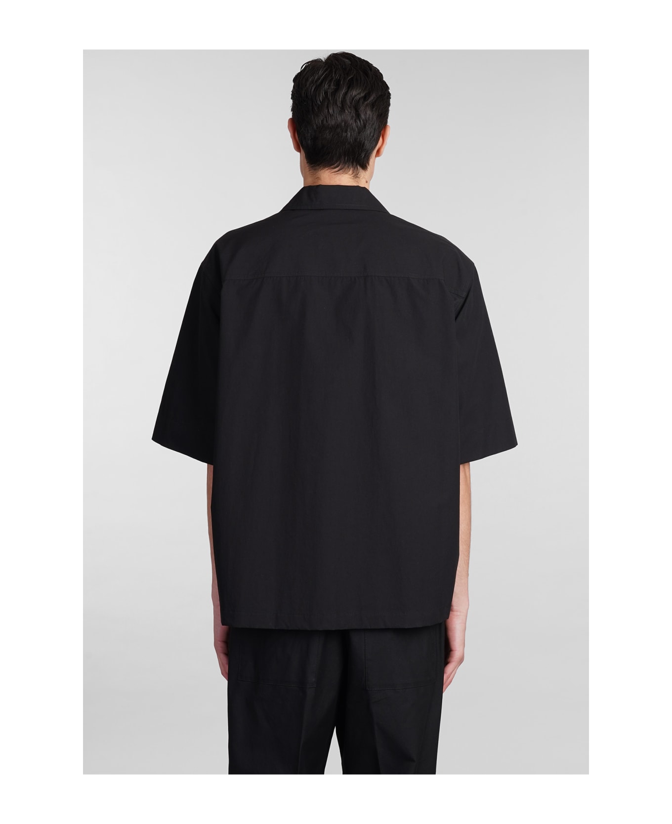 Jil Sander Shirt In Black Cotton - black