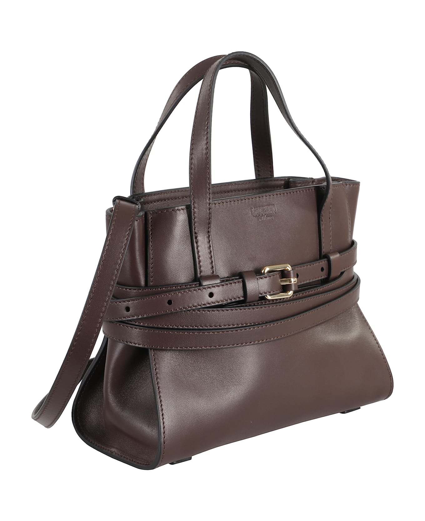 Moschino Borsa Nappa - Cioccolato