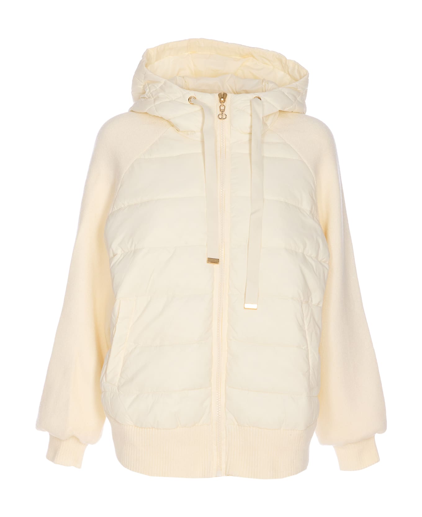 TwinSet Down Jacket - White