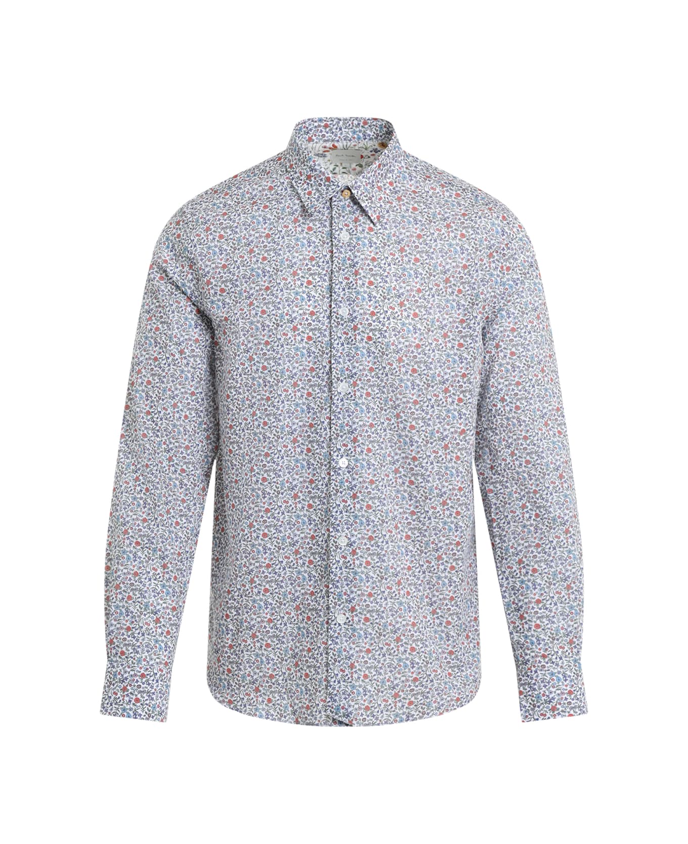 Paul Smith Cotton Slim Fit Shirt - Multi Coloured