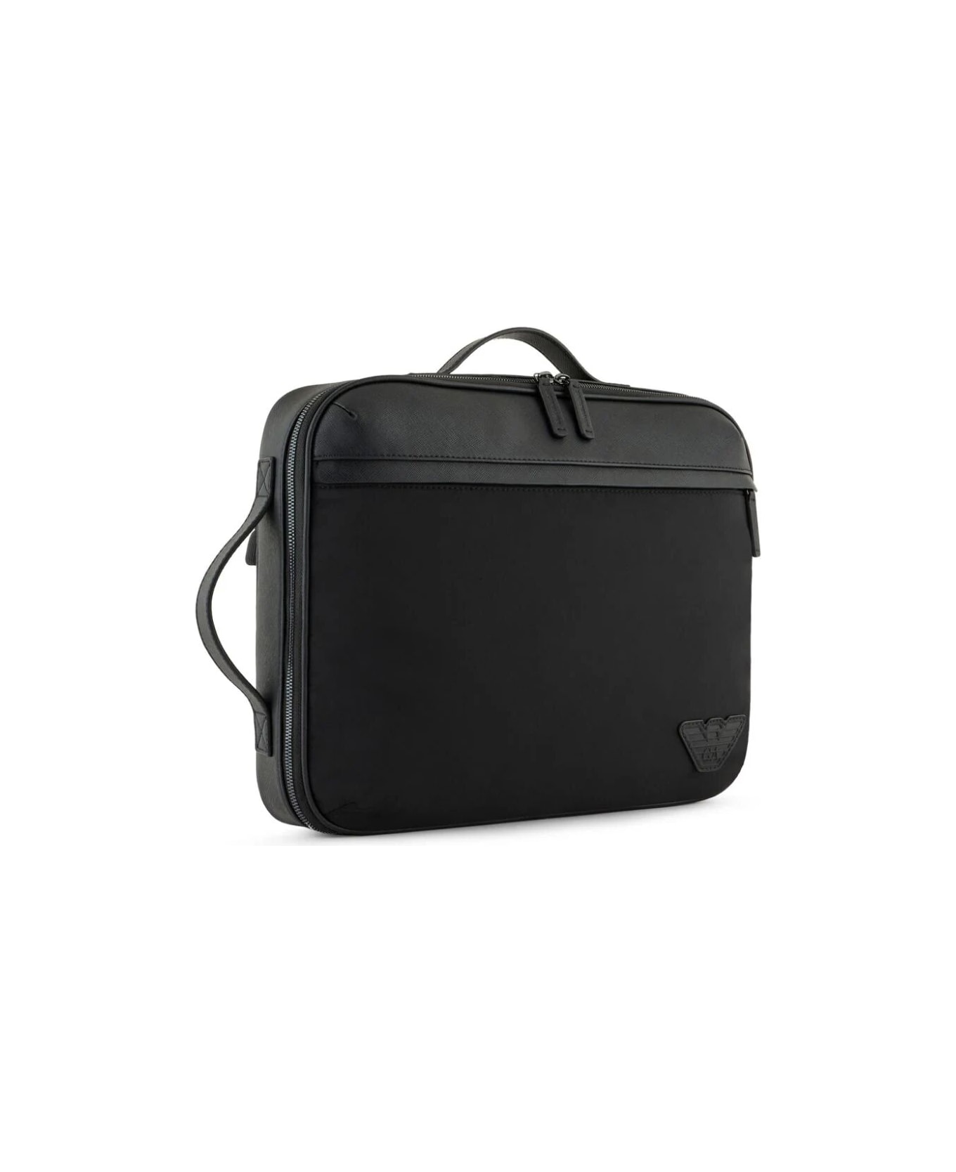Emporio Armani Briefcase - Ash Black
