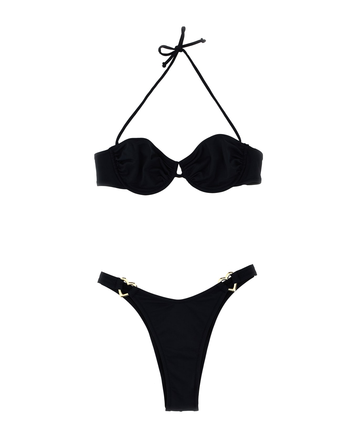 Rotate by Birger Christensen Rotate Birger Christensen X Reina Olga Bikini Set - Black