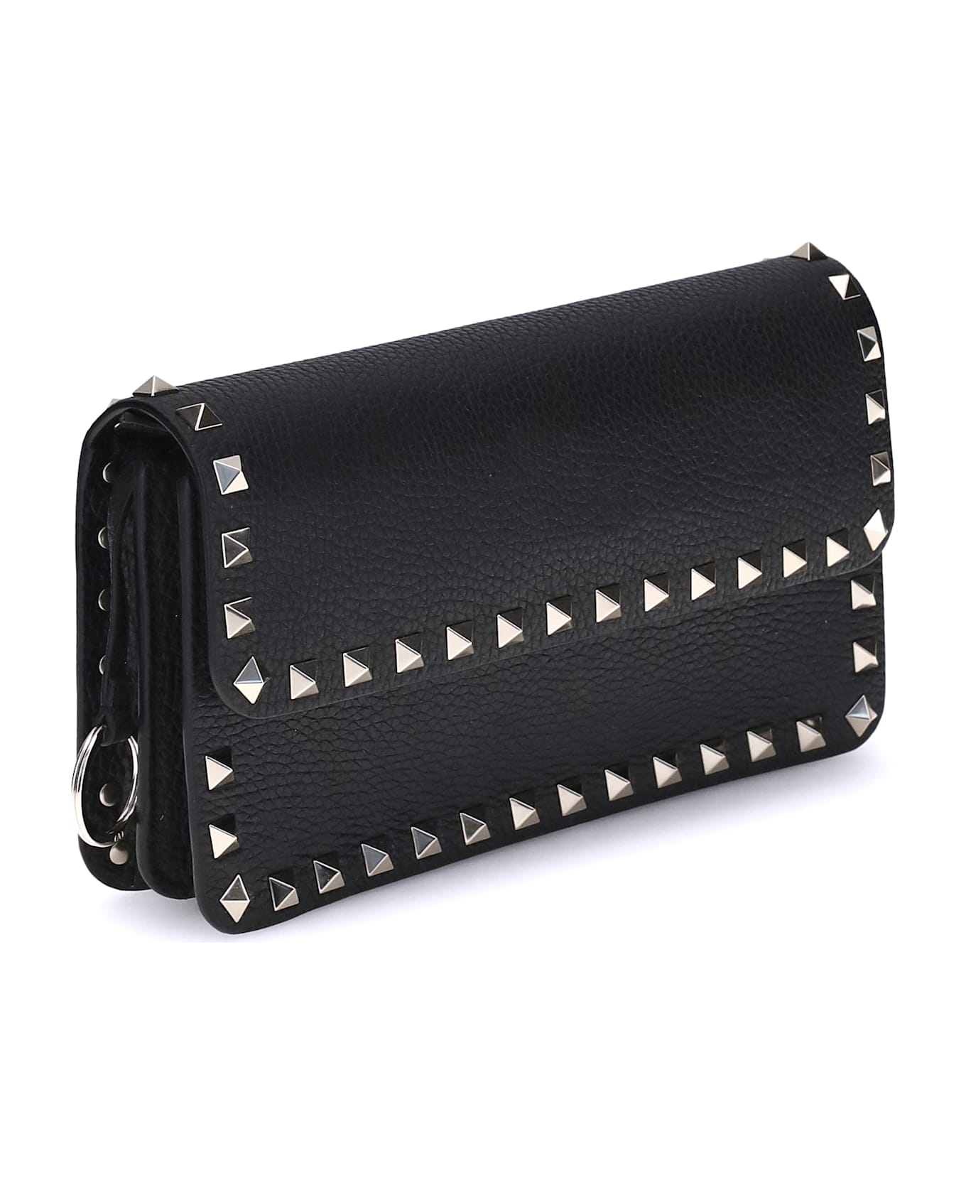 Valentino Garavani Rockstud Pochette With Chain