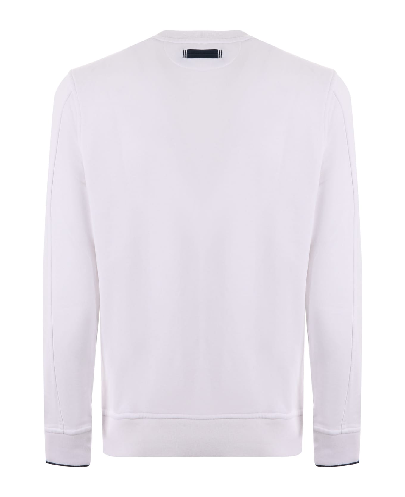 Blauer Sweatshirt - Bianco
