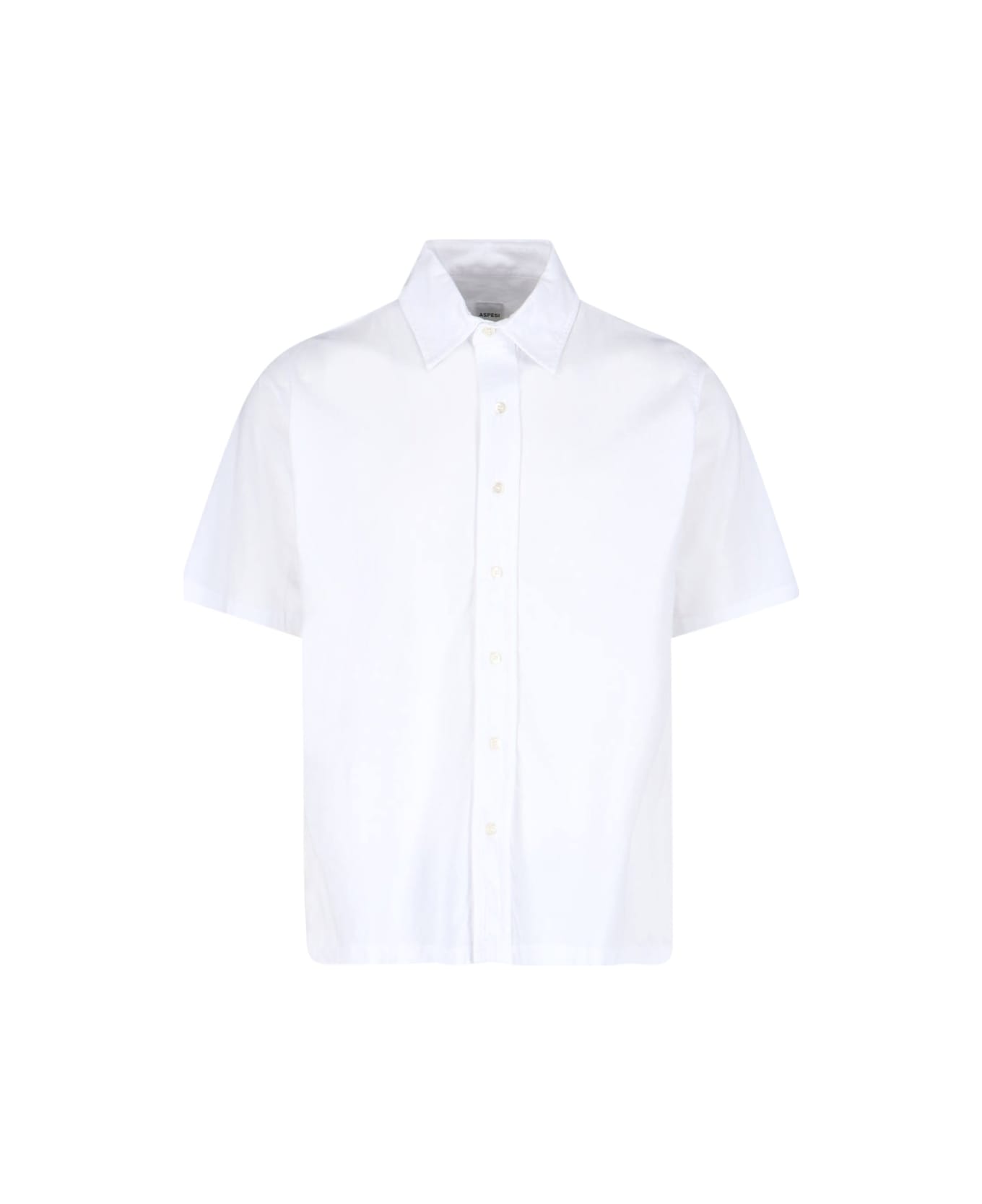 Aspesi Logo Shirt - White