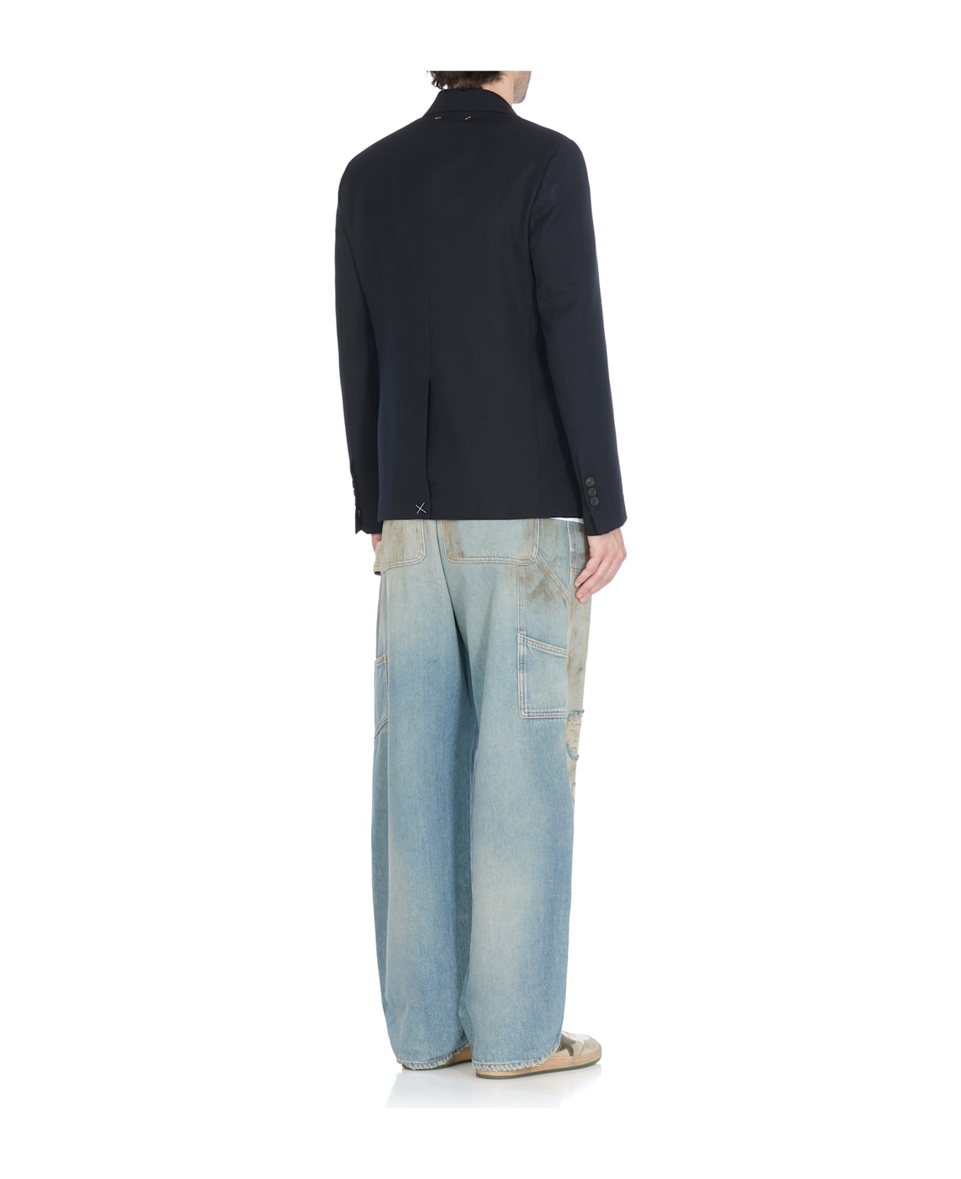 Golden Goose Blazer Milano Jacket - Blue