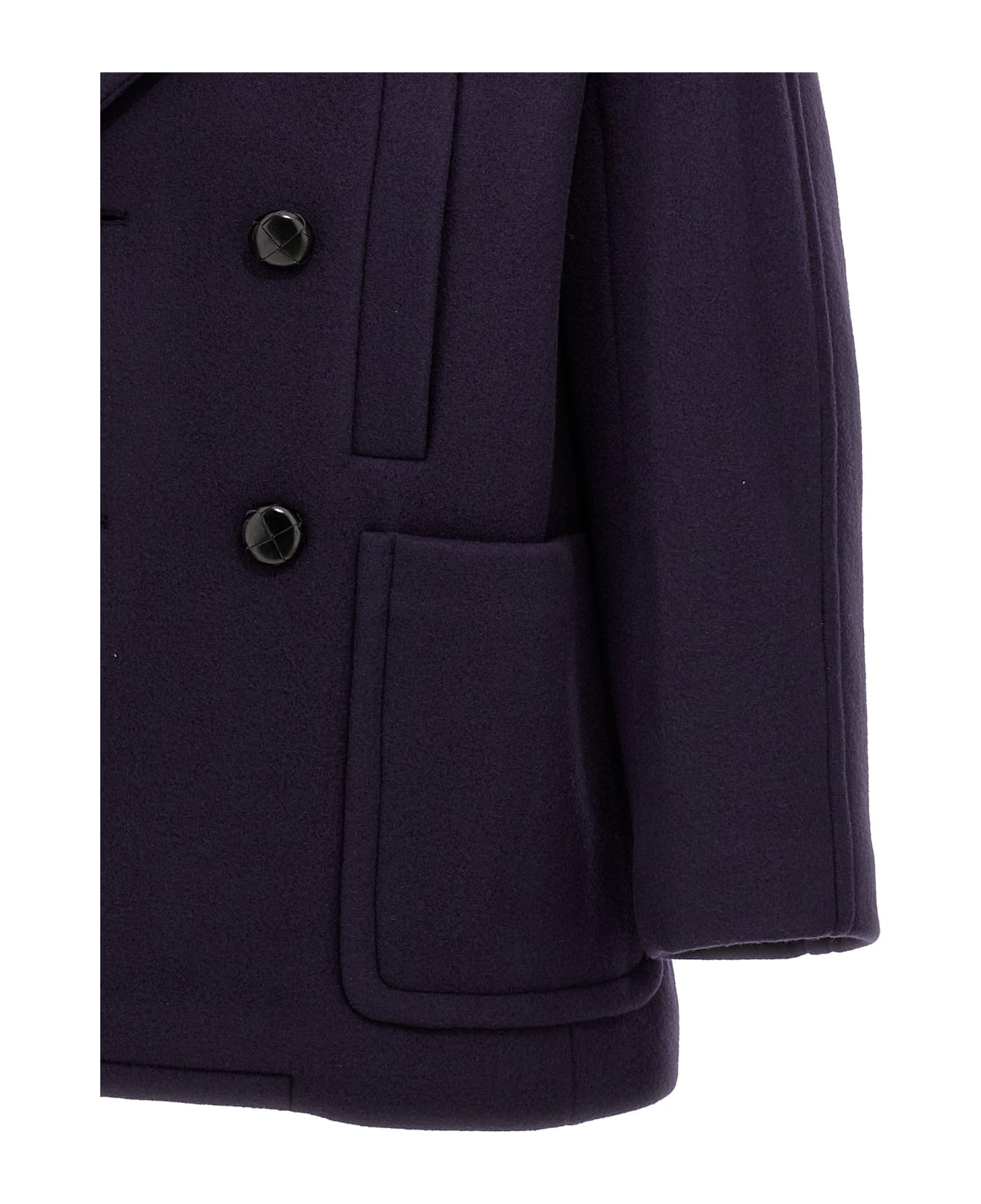 Lanvin Double-breasted Coat - Blue コート