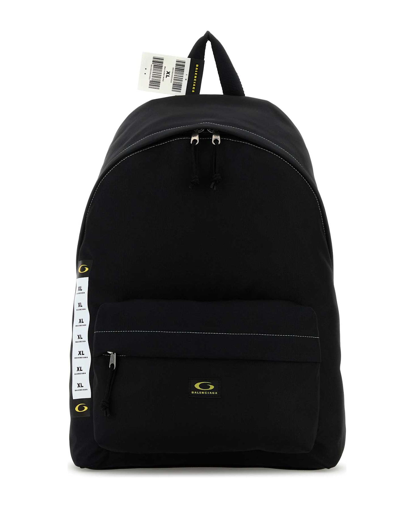 Balenciaga Explorer Backpack - BLACK/YELLOW/WHITE