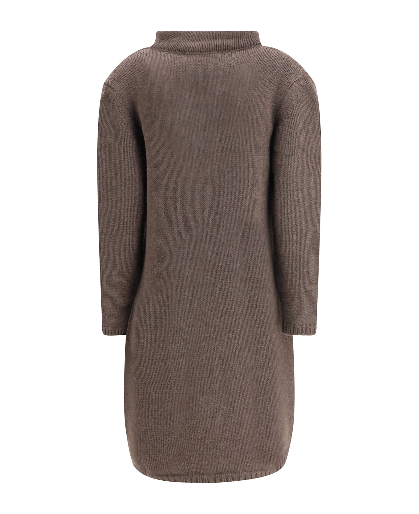 Ella Semi-long Sweater With A Front Hook-and-eye Closure