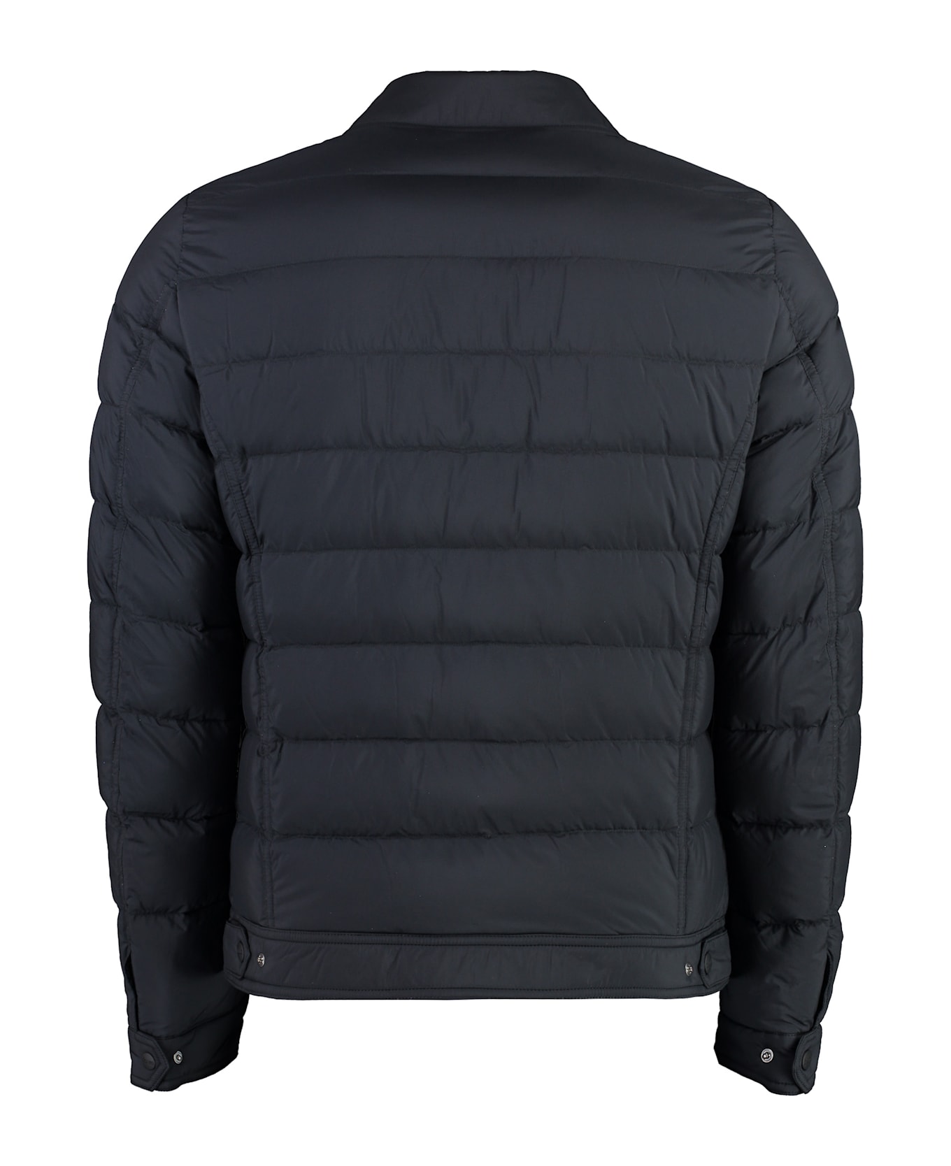 Herno Padded Jacket With Snaps - BLACK