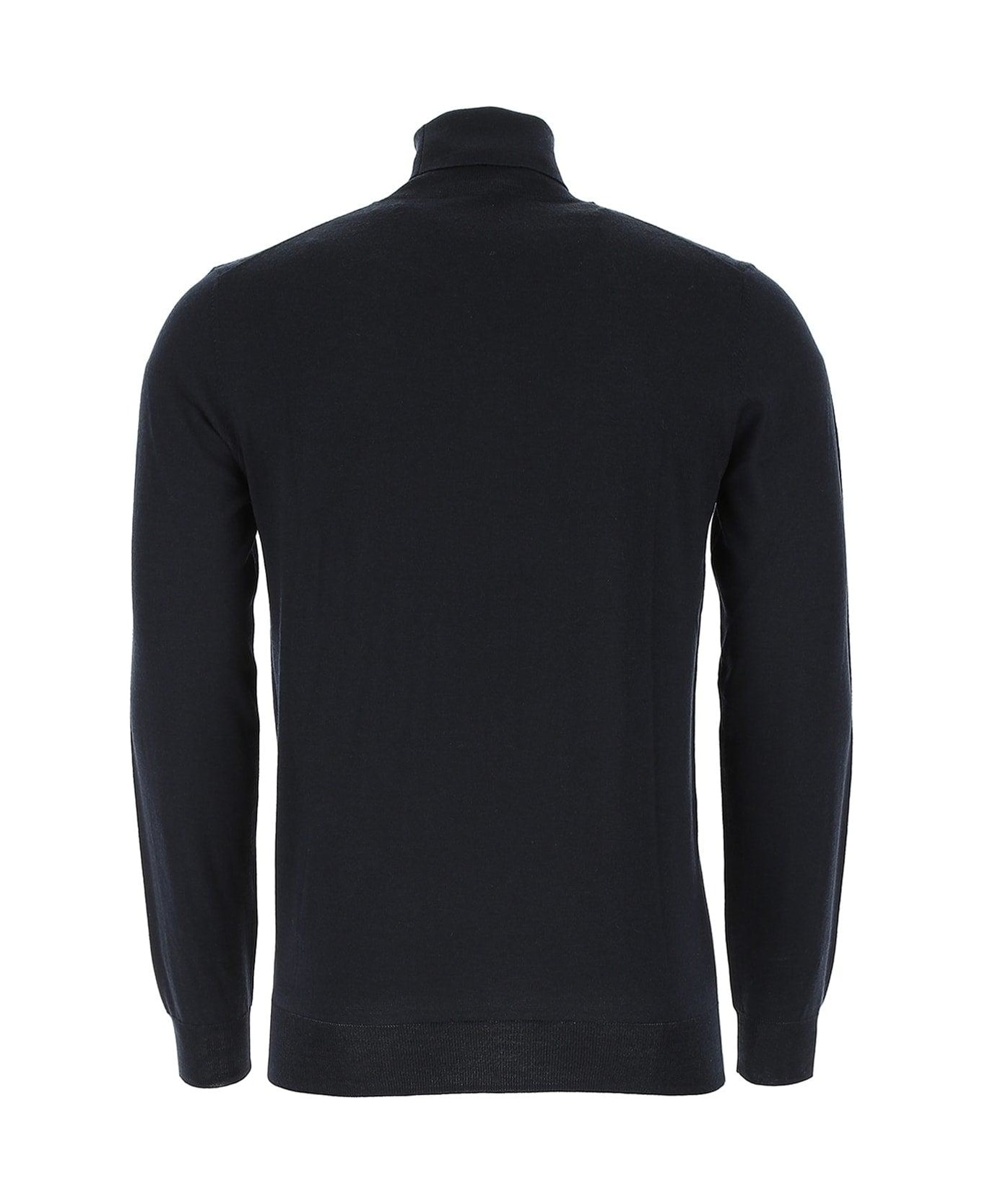 Paolo Pecora Roll Neck Knitted Jumper Paolo Pecora - BLUE