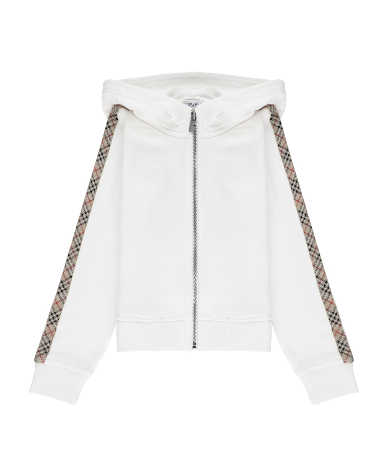 Burberry Cotton Sweatshirt - White