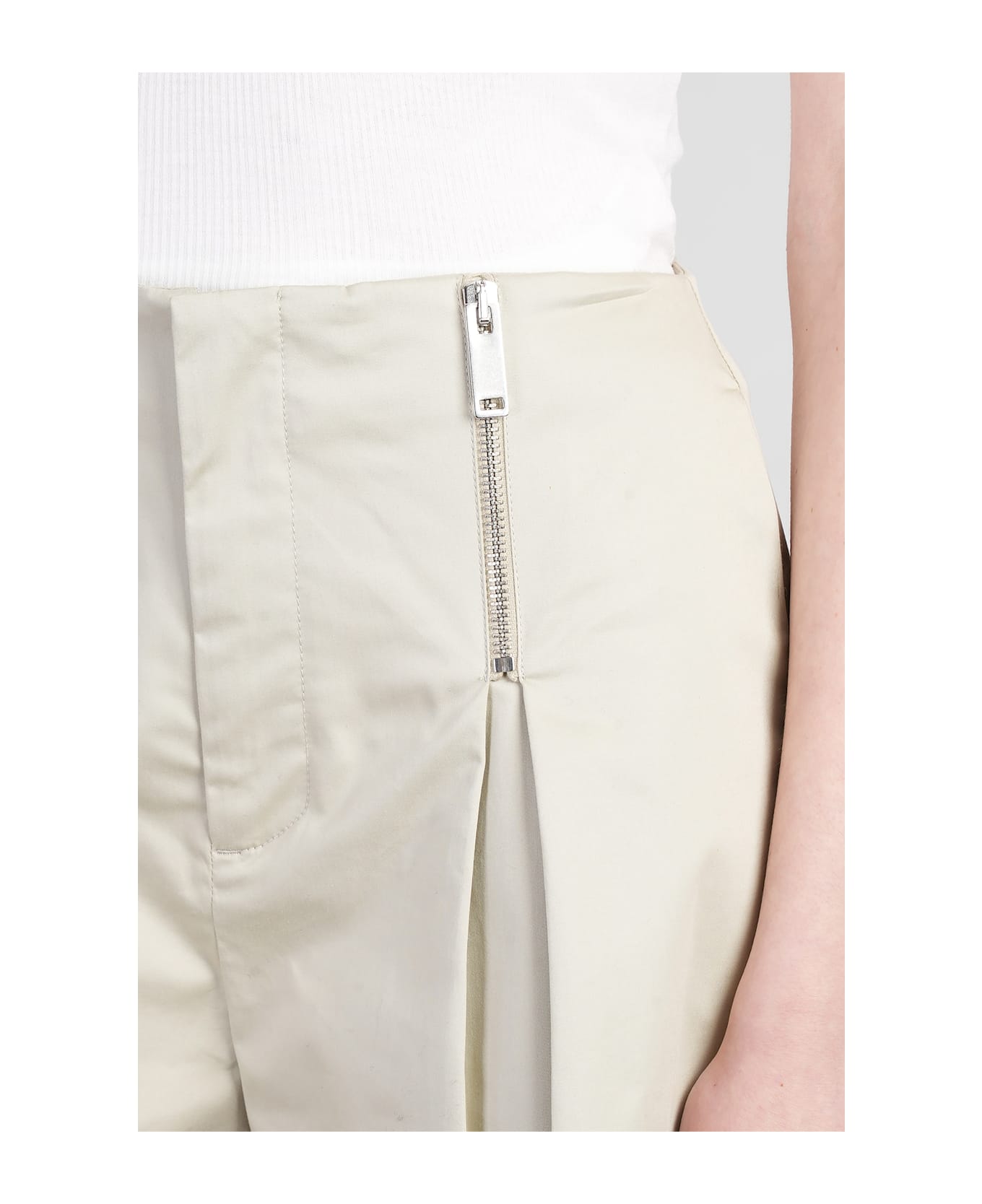 HALFBOY Shorts In Beige Cotton - beige