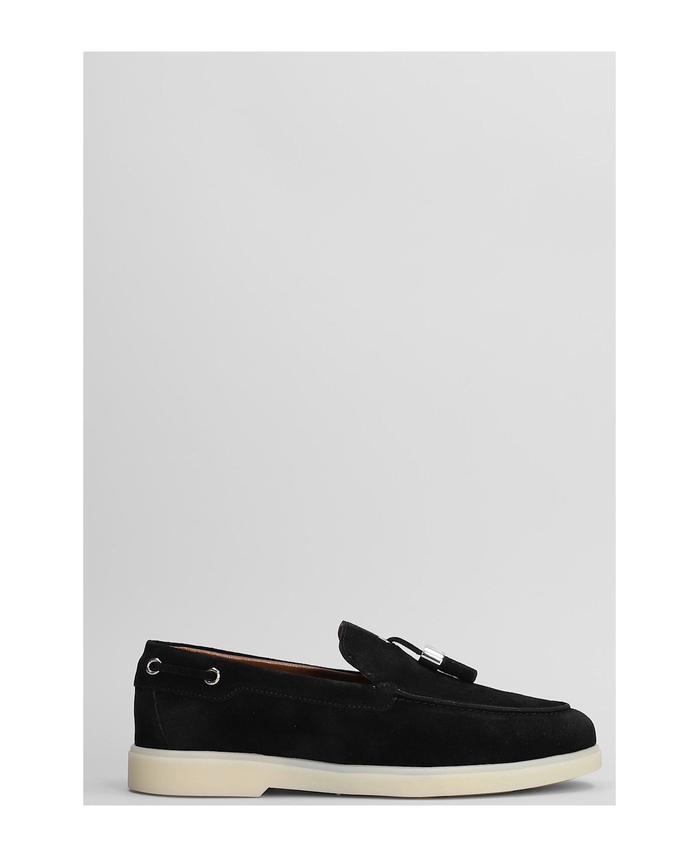 Giuseppe Zanotti The Maui Loafers In Black Suede - black